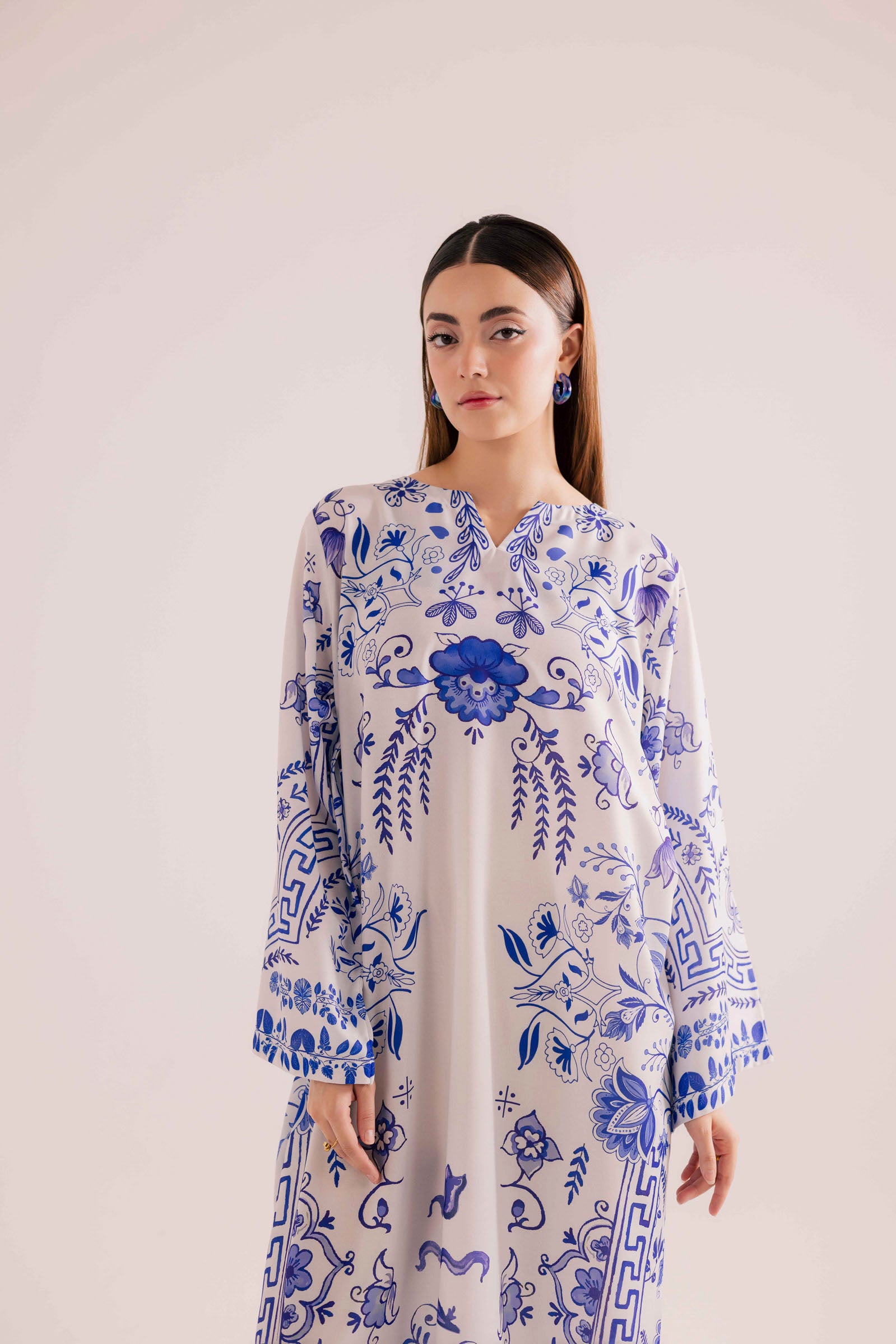 KF15 - Printed Kaftaan