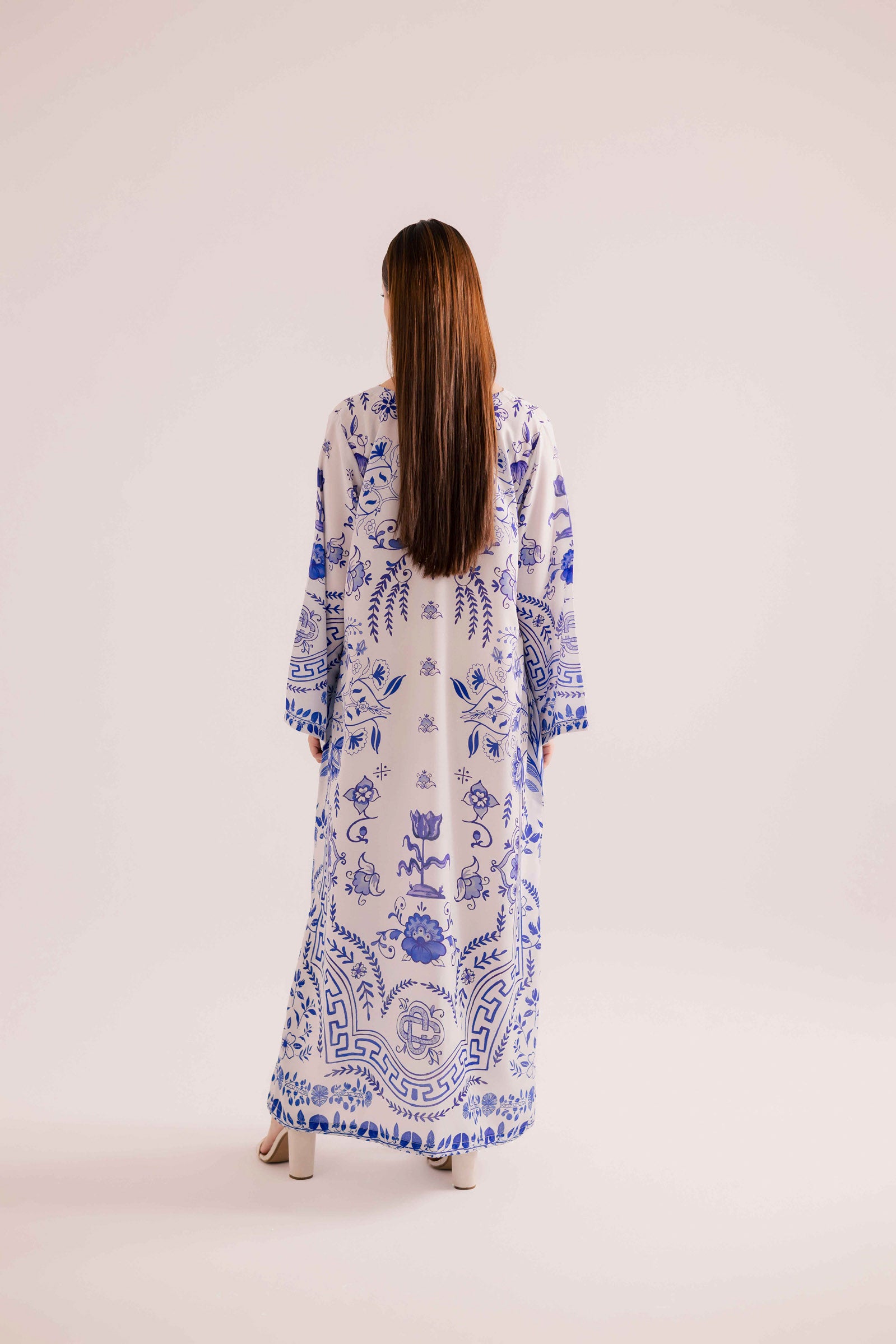 KF15 - Printed Kaftaan