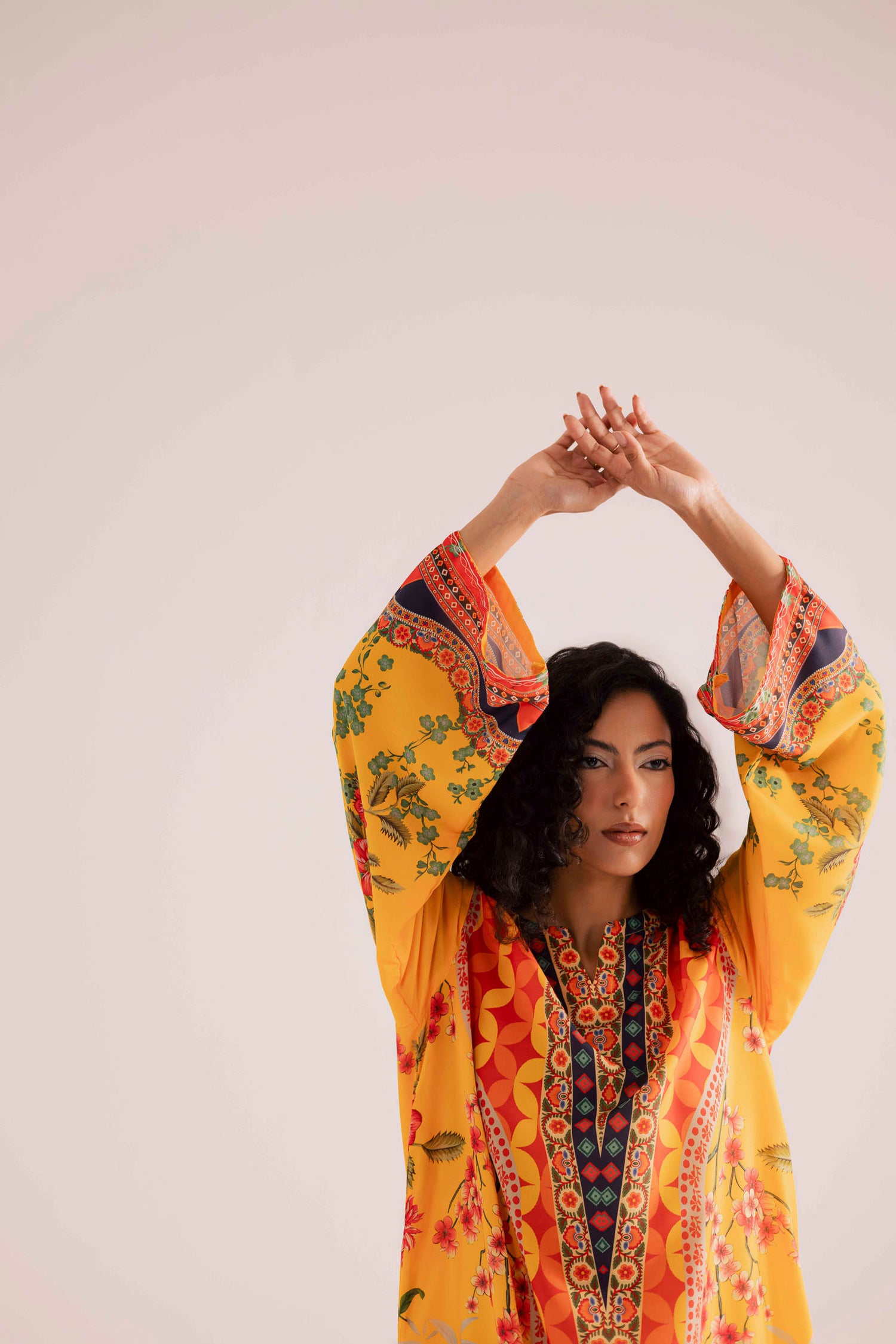 KF16 - Printed Kaftaan