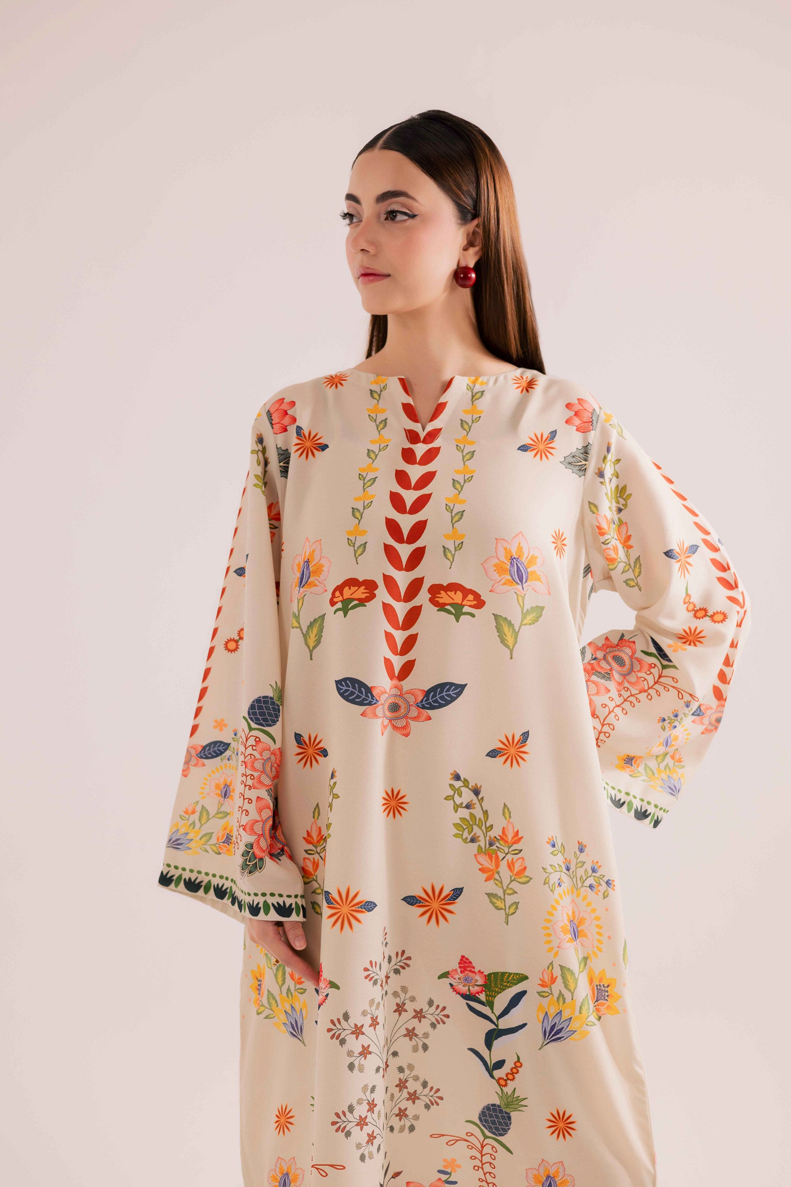 KF17 - Printed Kaftaan