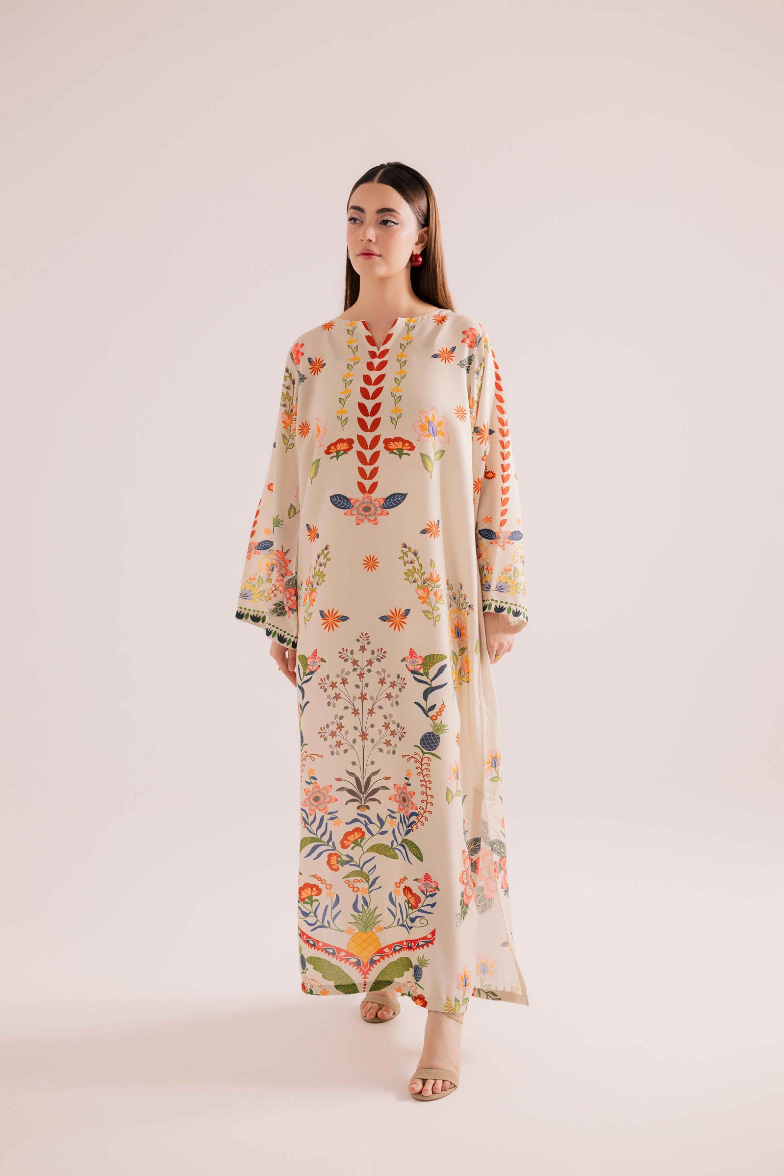 KF17 - Printed Kaftaan