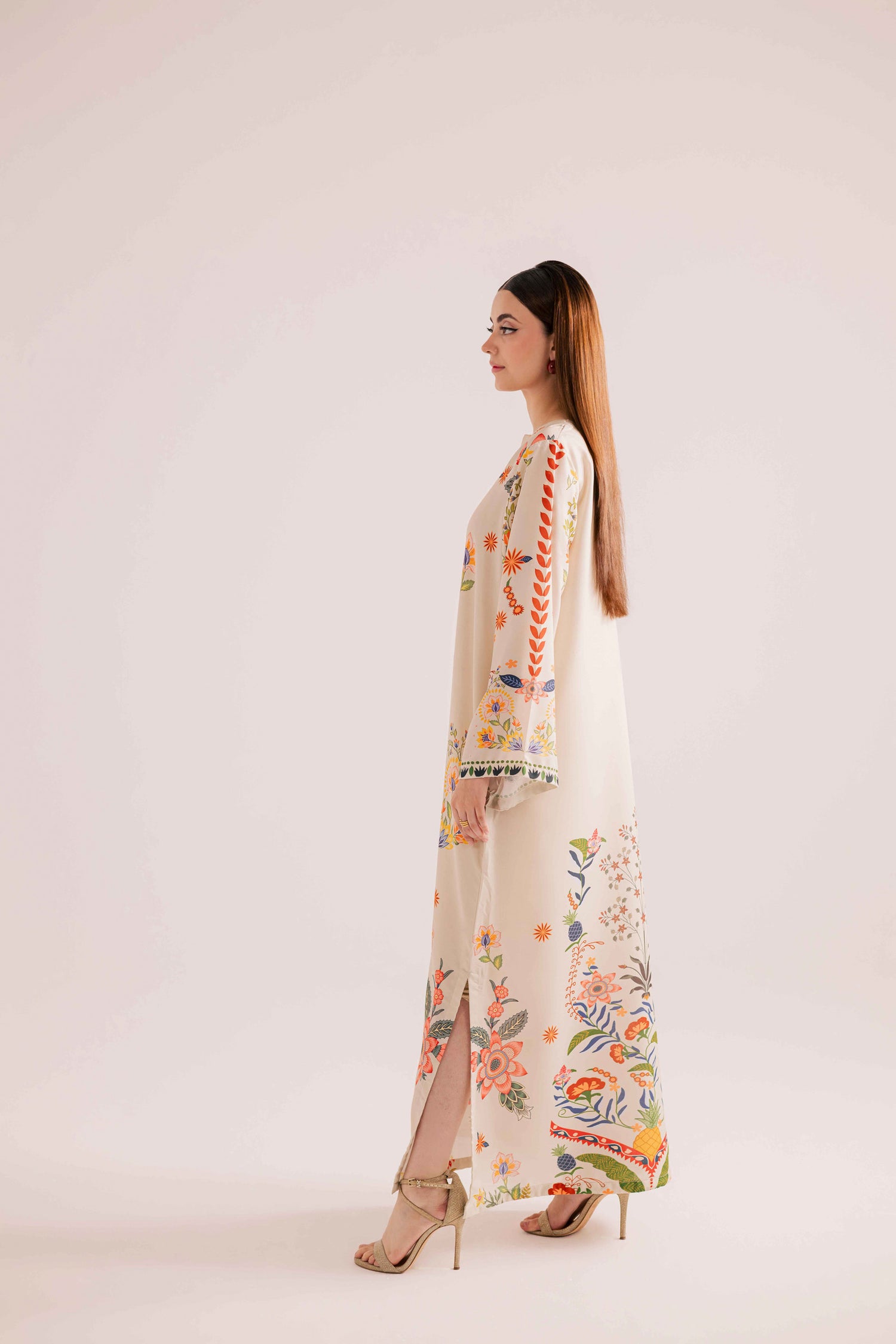 KF17 - Printed Kaftaan