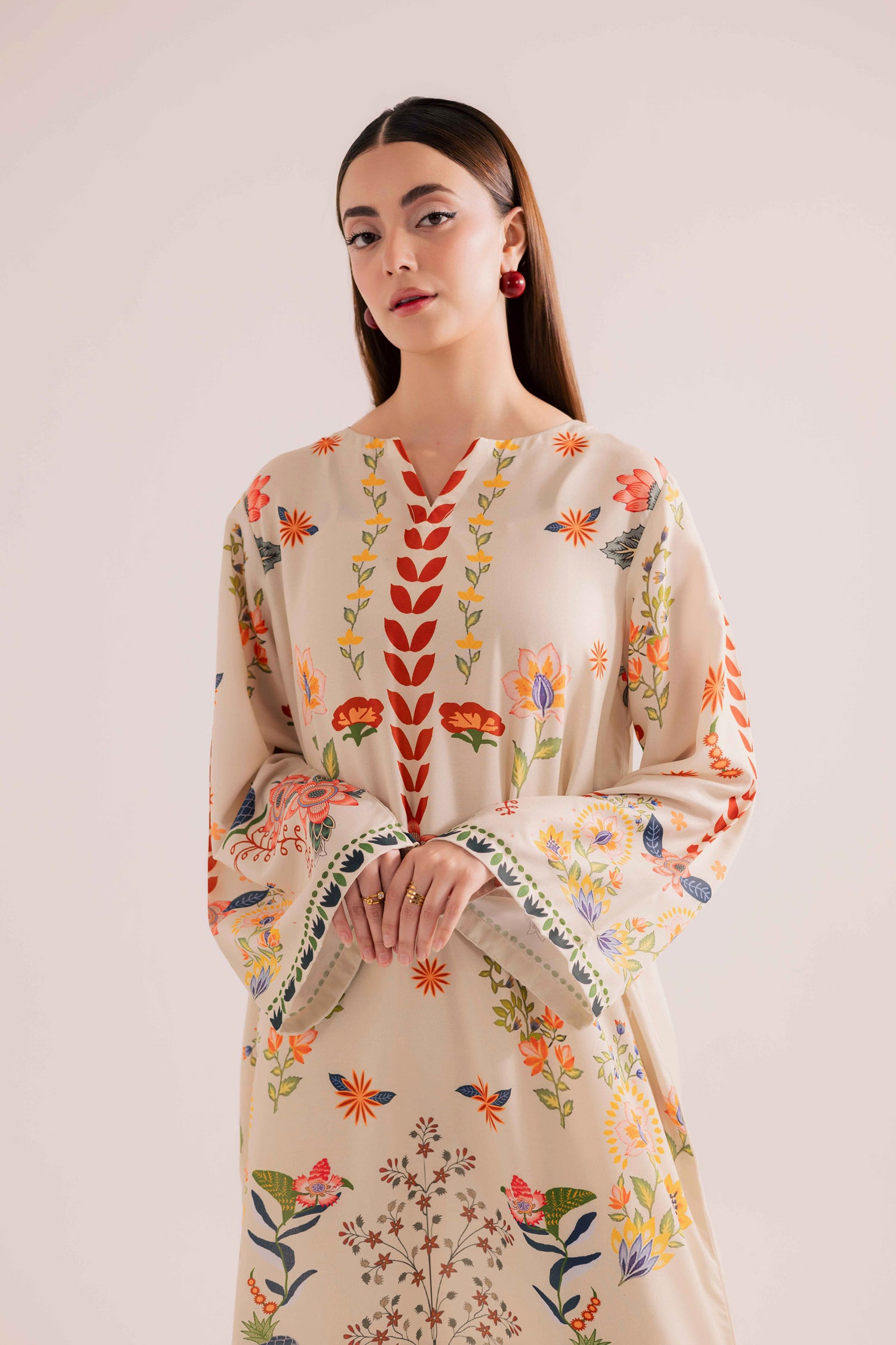 KF17 - Printed Kaftaan