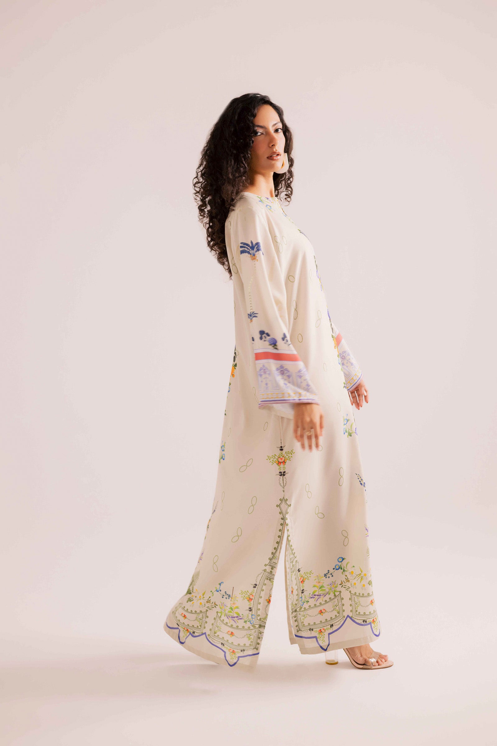 KF18 - Printed Kaftaan