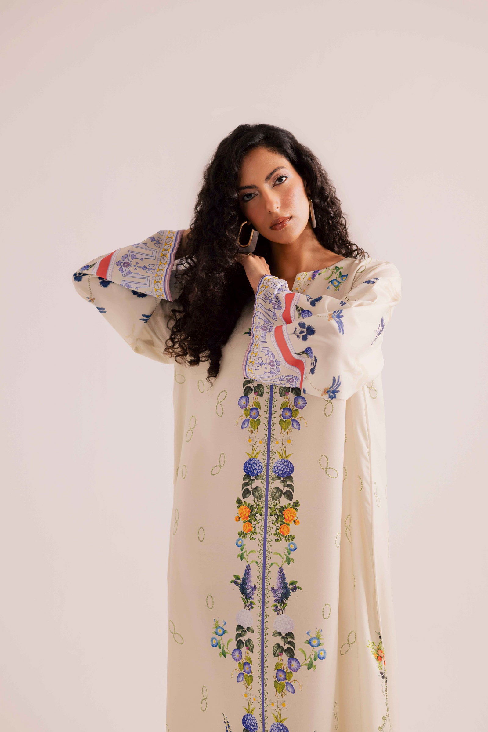 KF18 - Printed Kaftaan