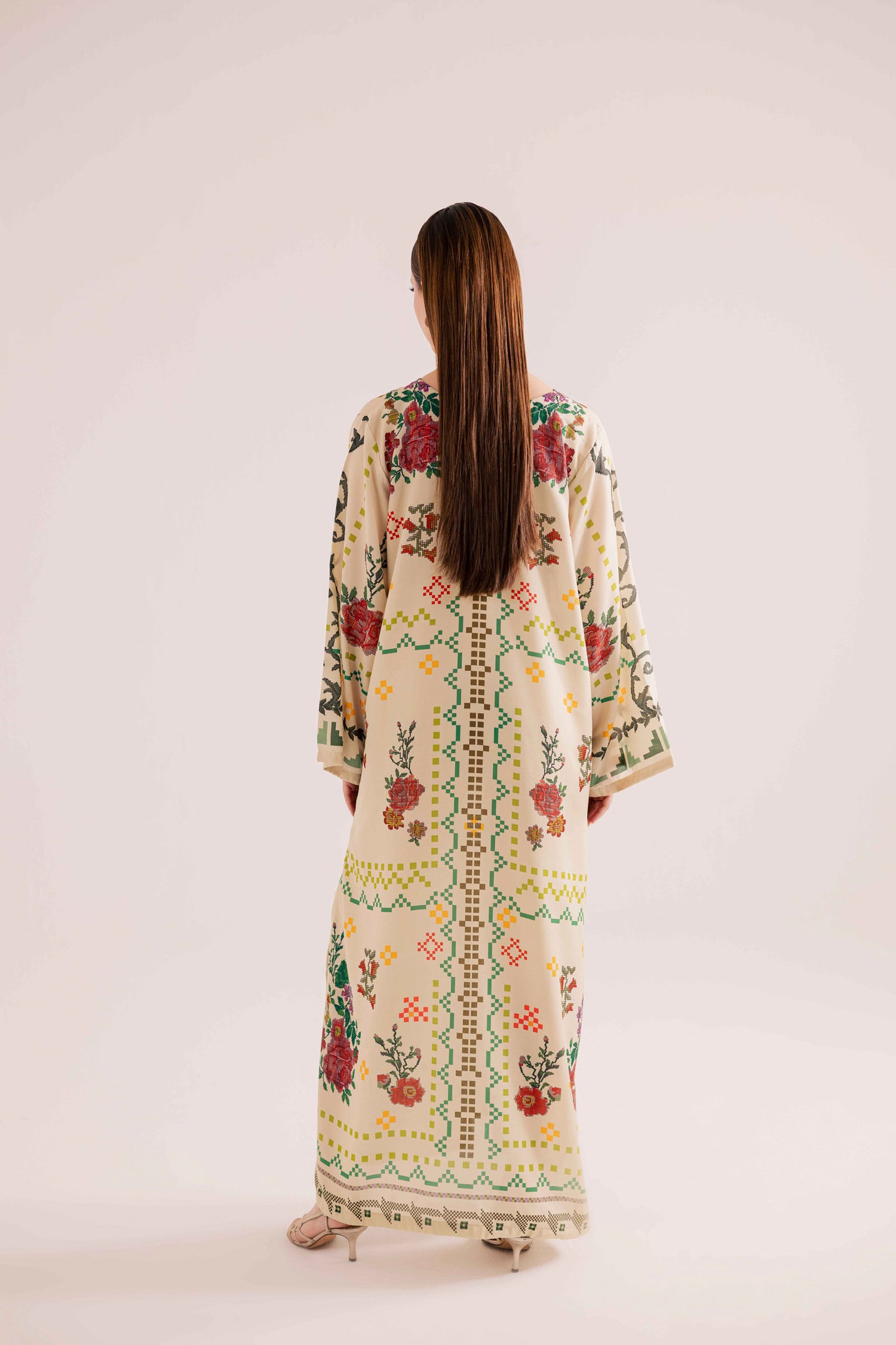 KF21 - Printed Kaftaan