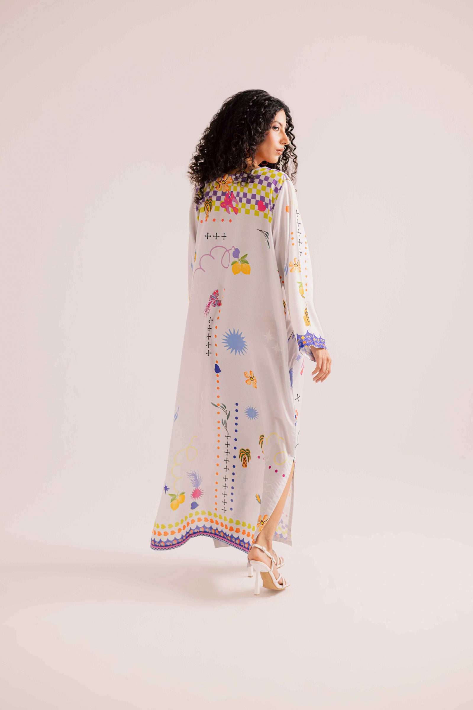 KF22 - Printed Kaftaan