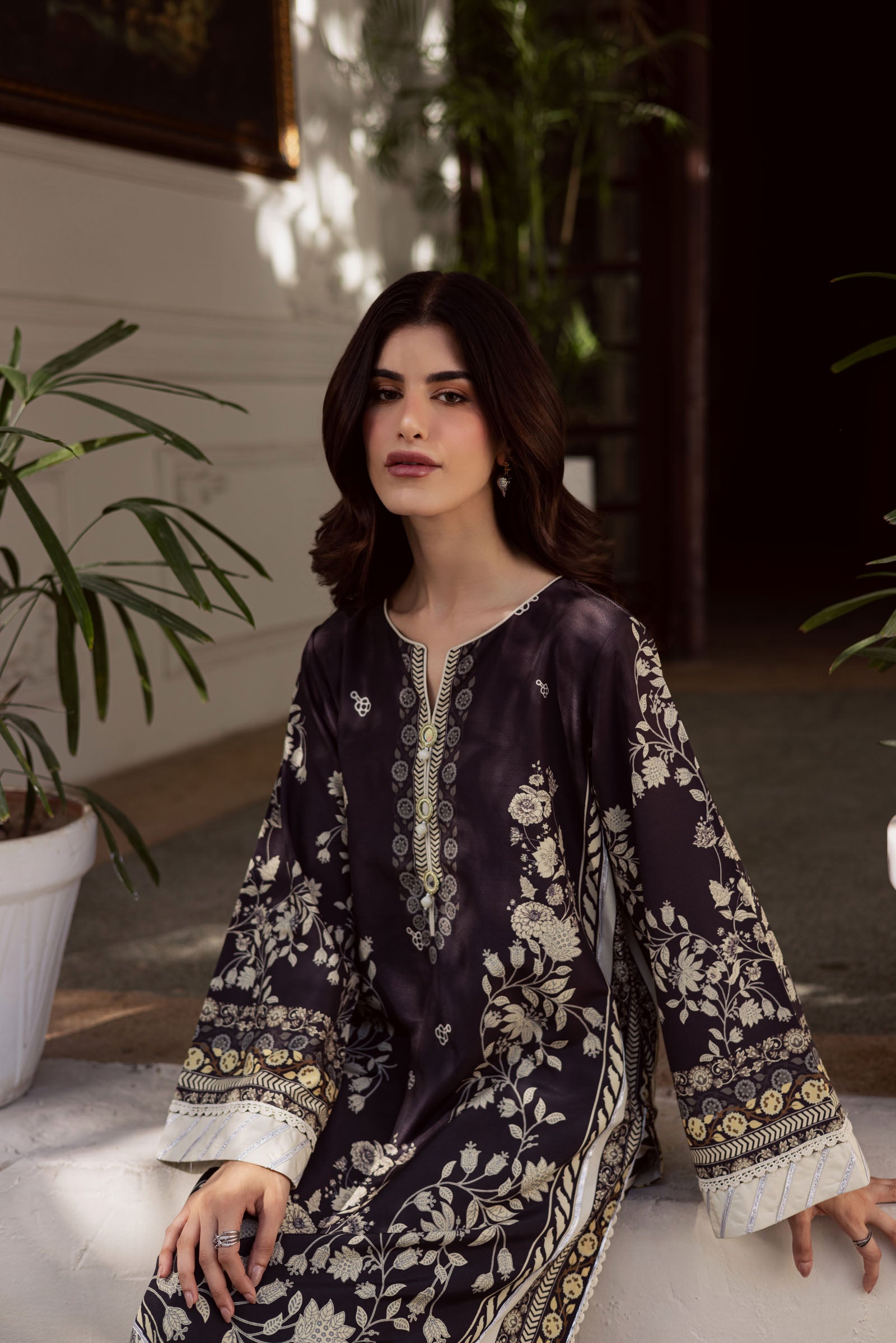 2PC Luxury Printed Pret- LP04