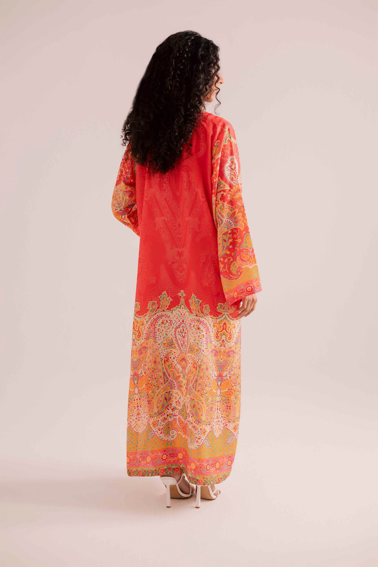 KF24 - Printed Kaftaan