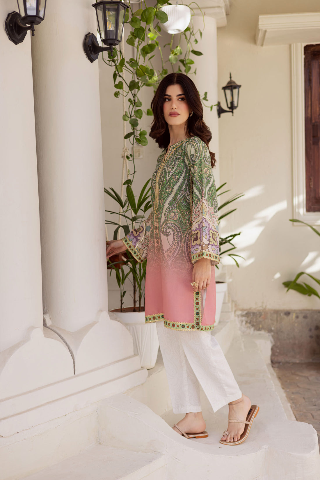 2PC Luxury Printed Pret- LP03