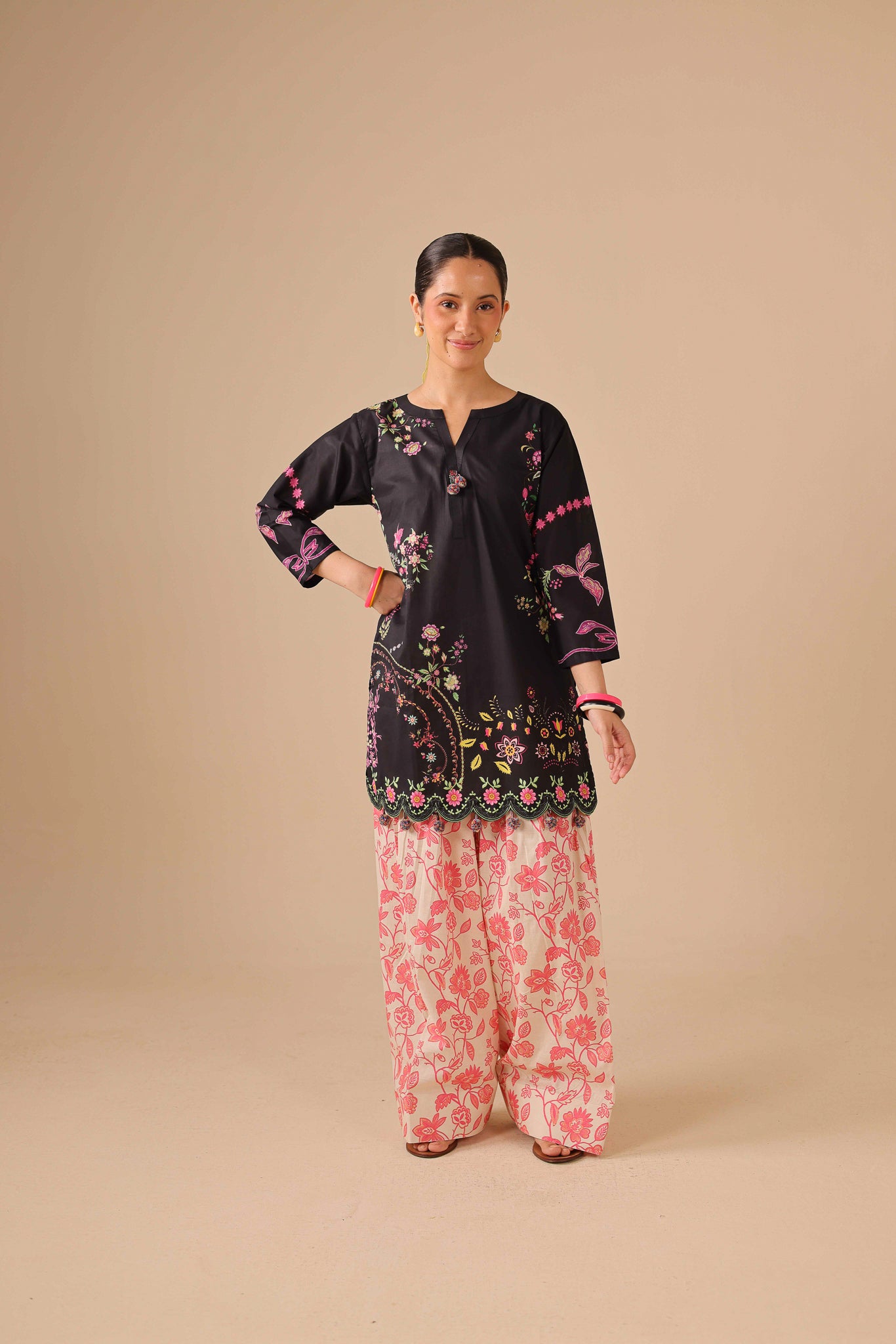 2PC Summer Lawn Dress - 44266