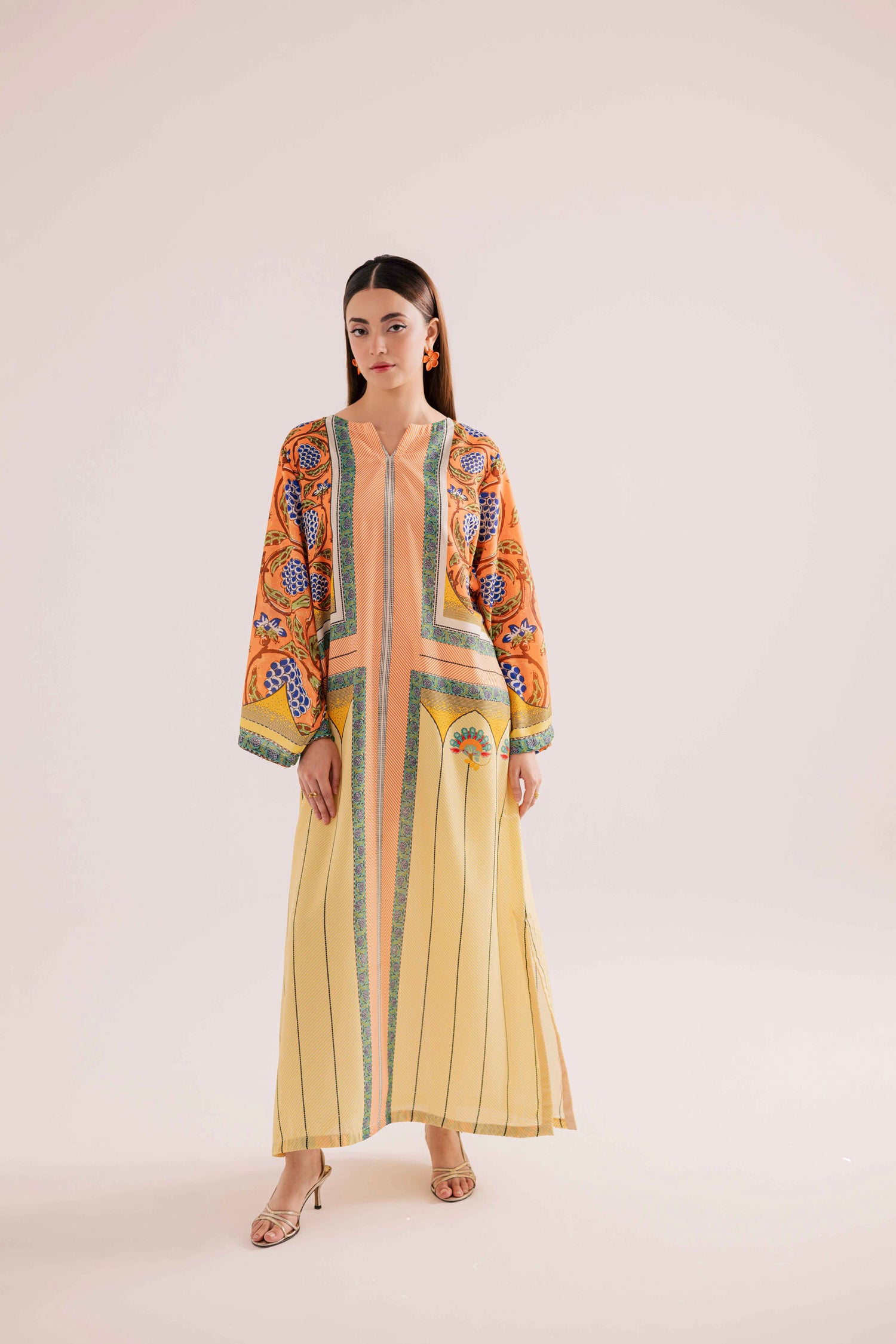 KF25 - Printed Kaftaan