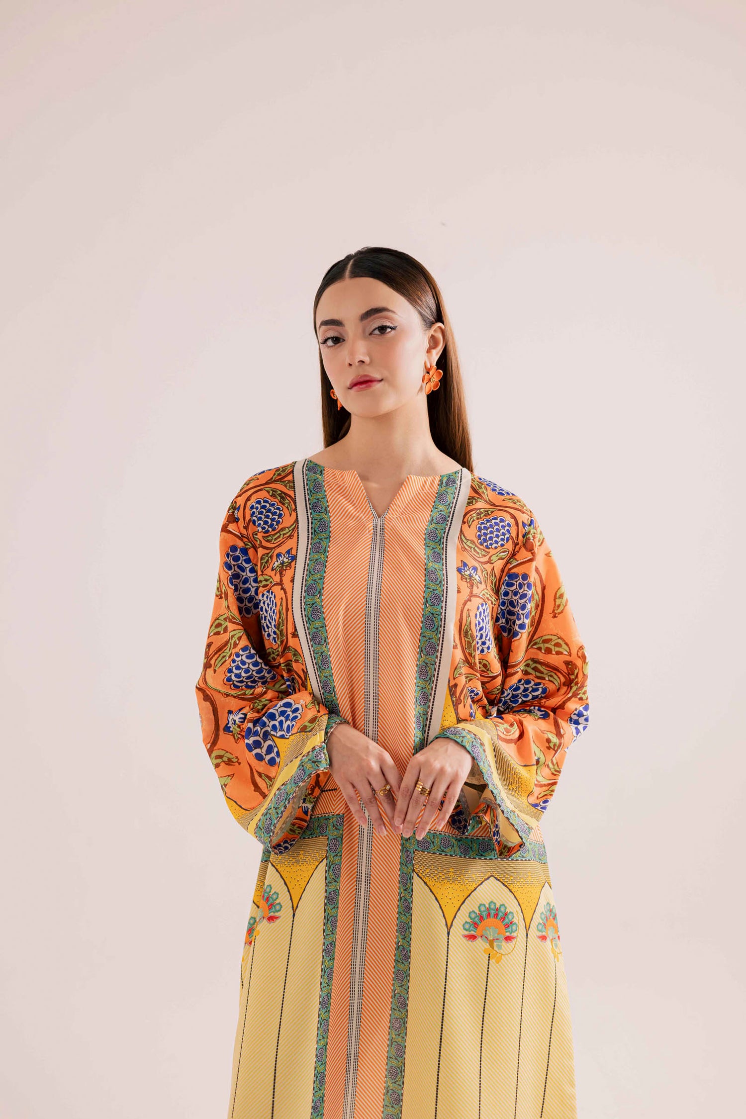 KF25 - Printed Kaftaan