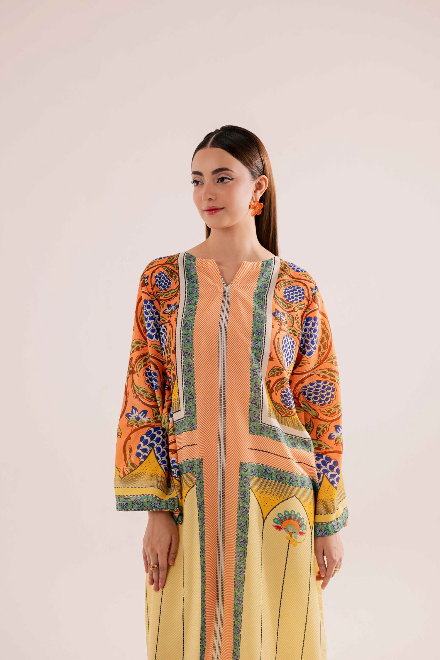 KF25 - Printed Kaftaan