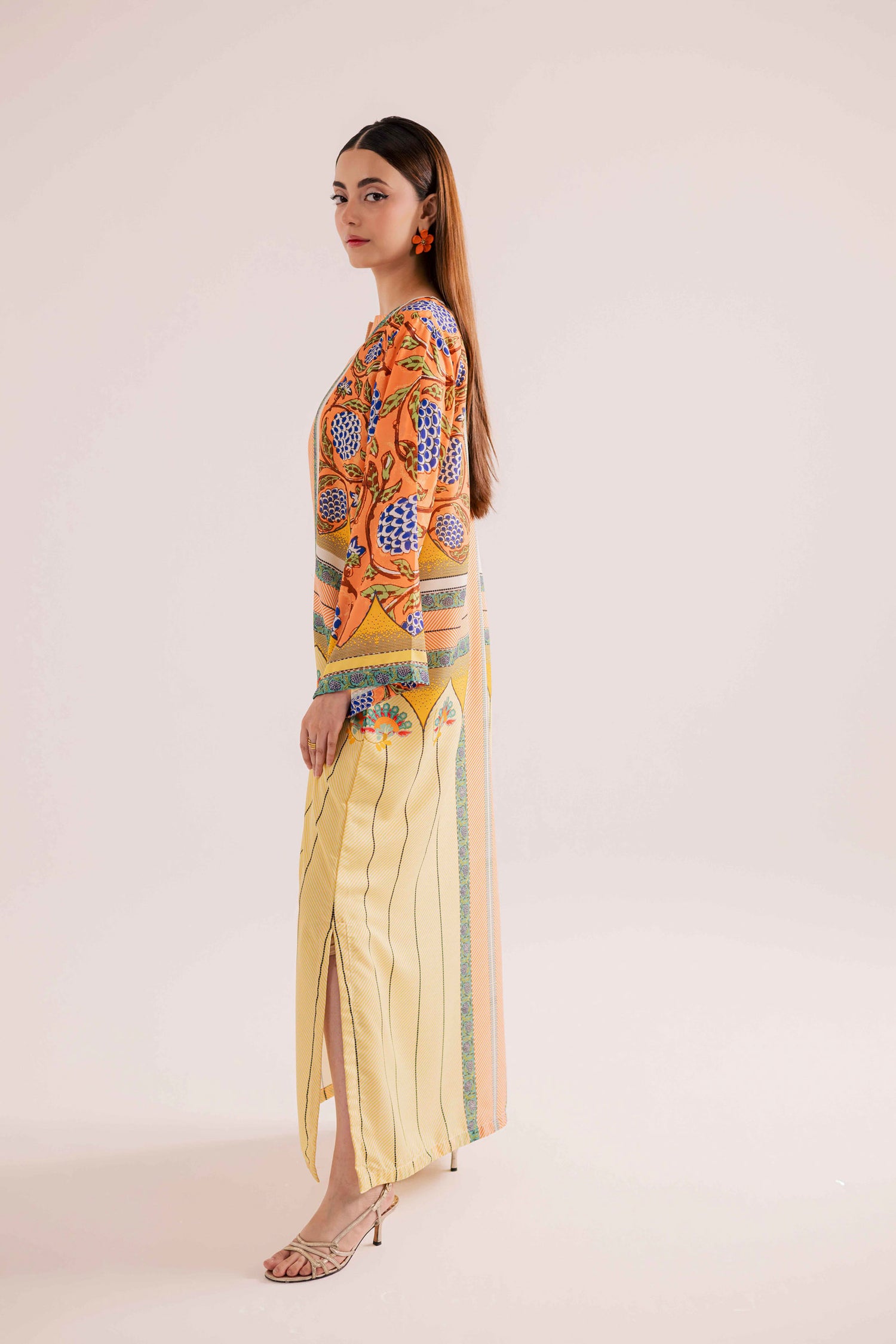 KF25 - Printed Kaftaan