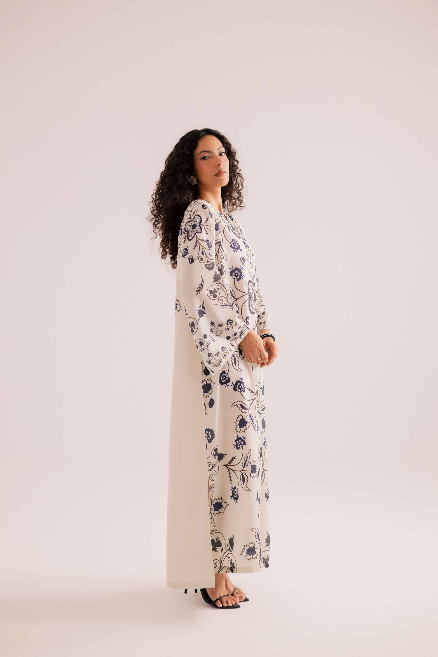 KF26 - Printed Kaftaan