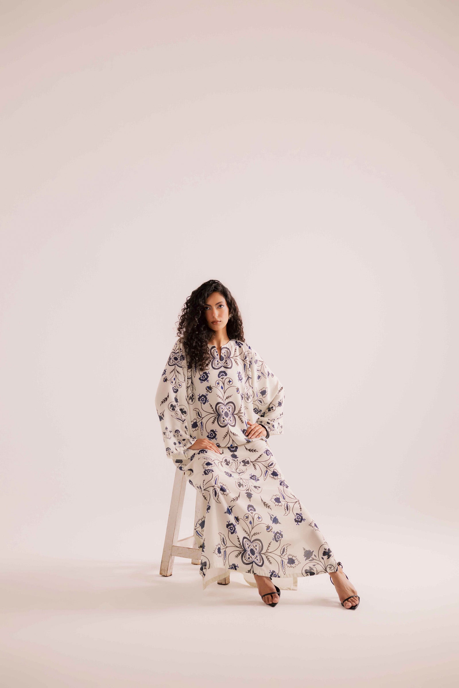 KF26 - Printed Kaftaan