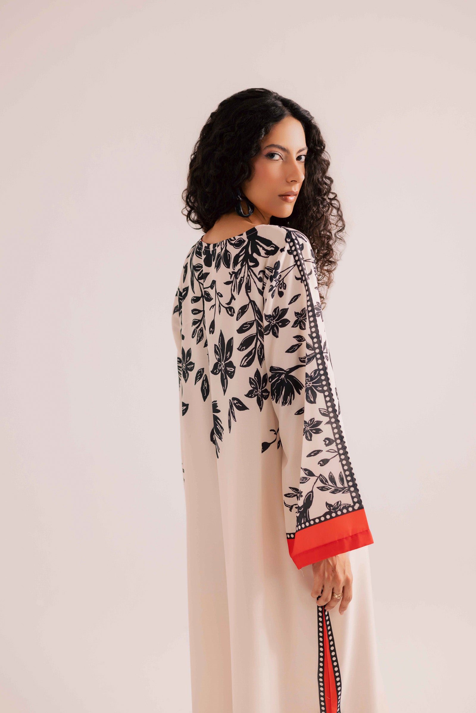 KF27 - Printed Kaftaan