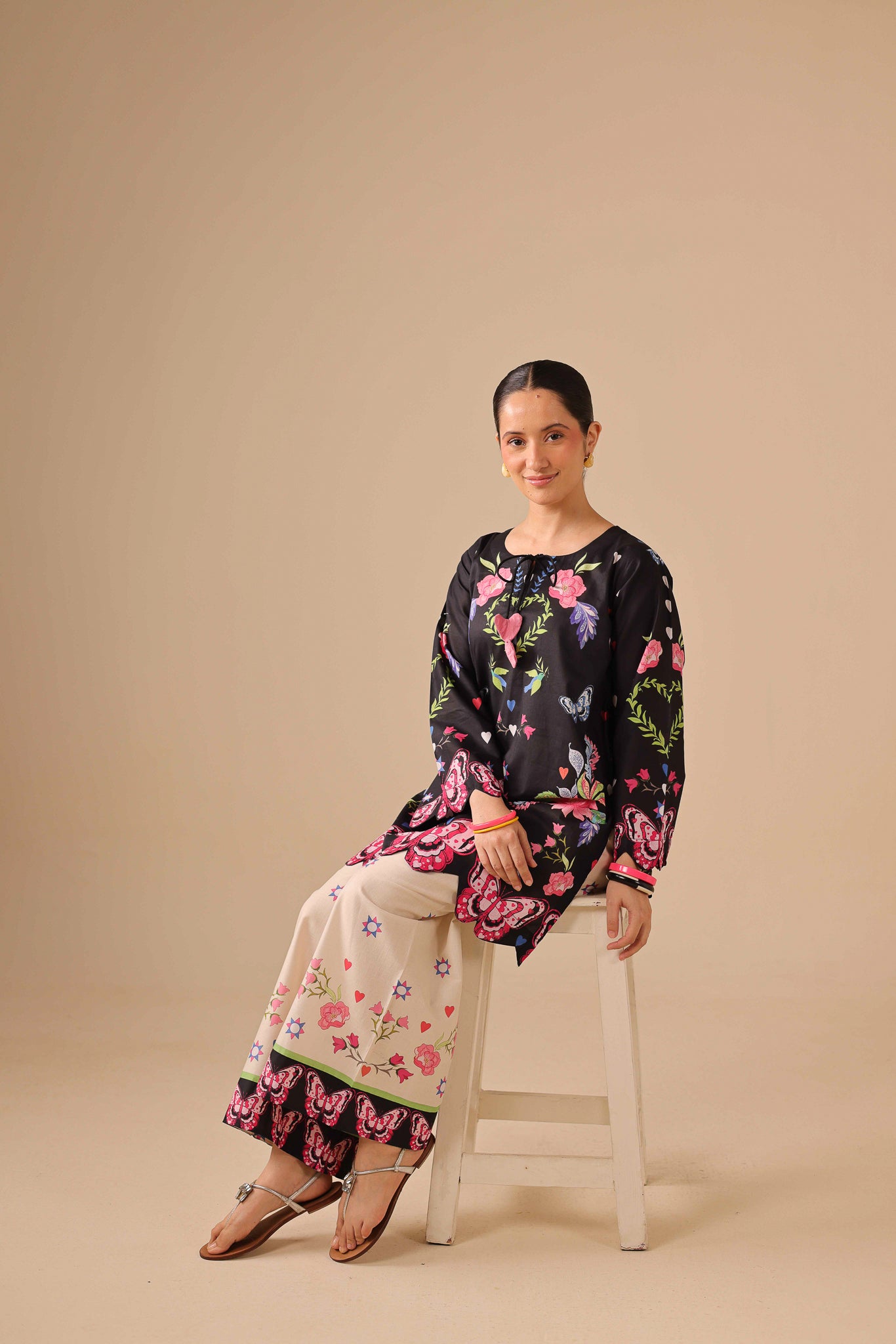 2PC Summer Lawn Dress - 44241