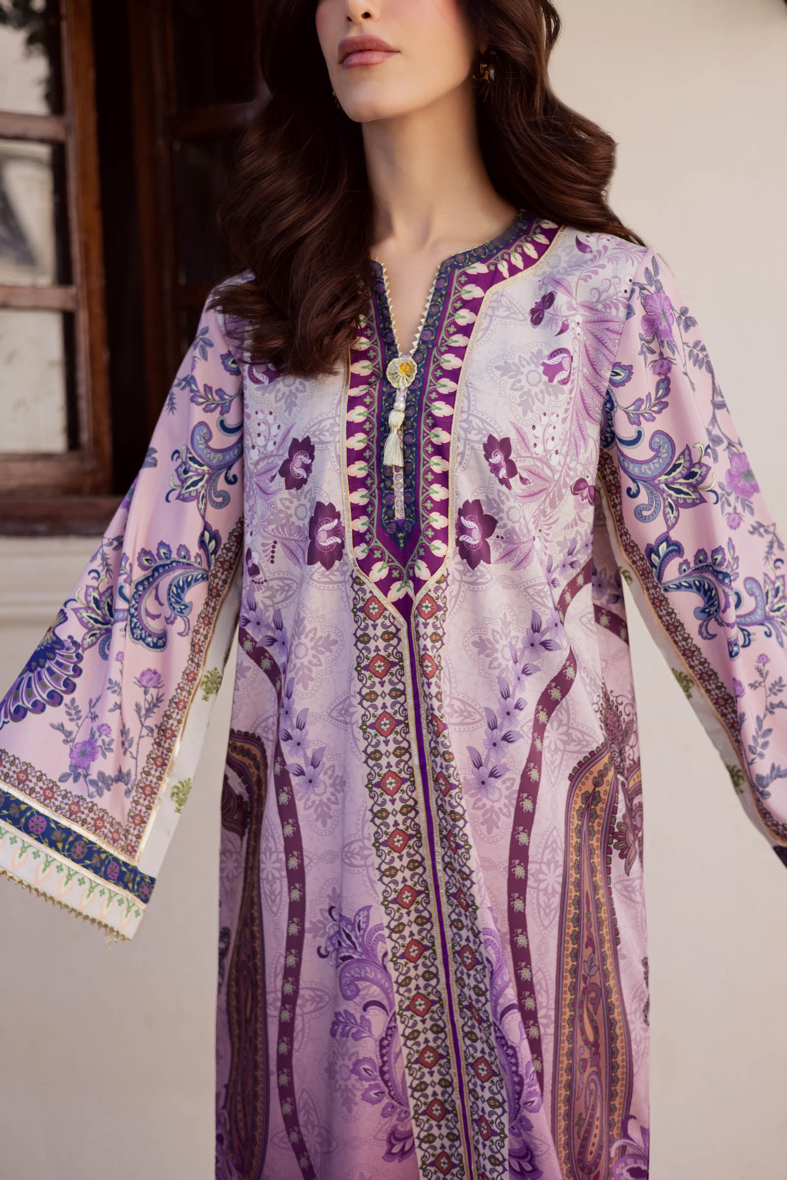 2PC Luxury Printed Pret- LP05