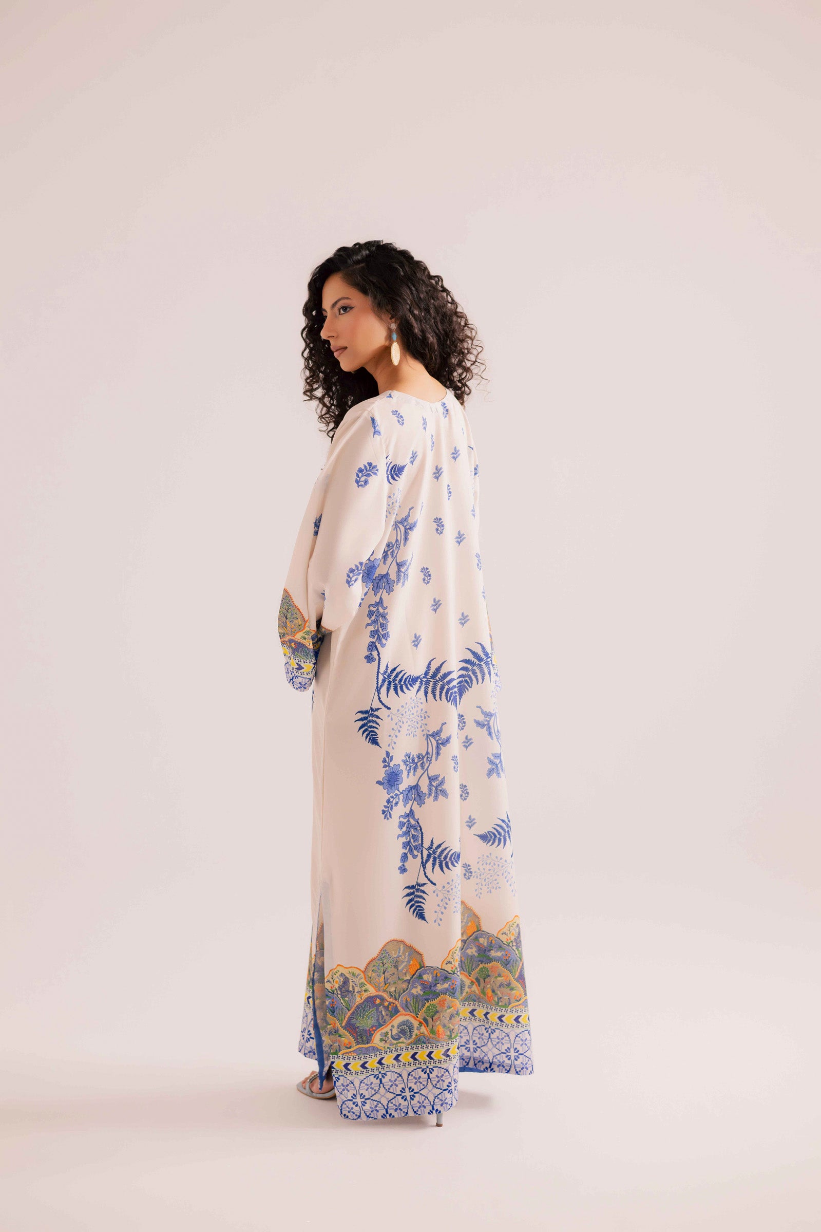 KF28 - Printed Kaftaan