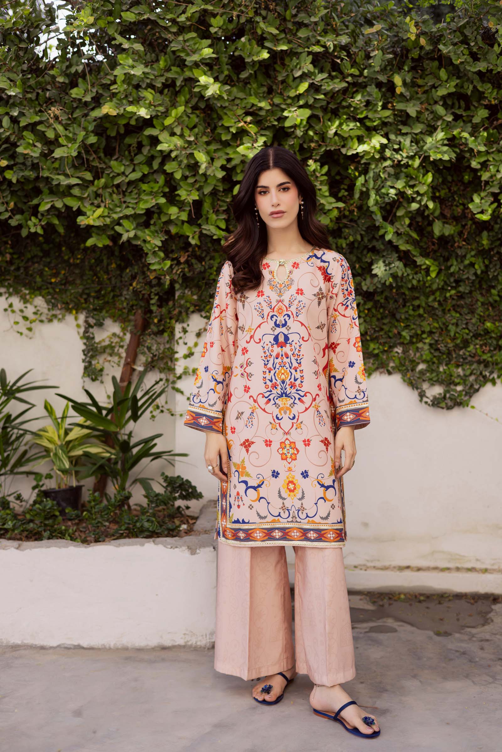 2PC Luxury Printed Pret- LP06