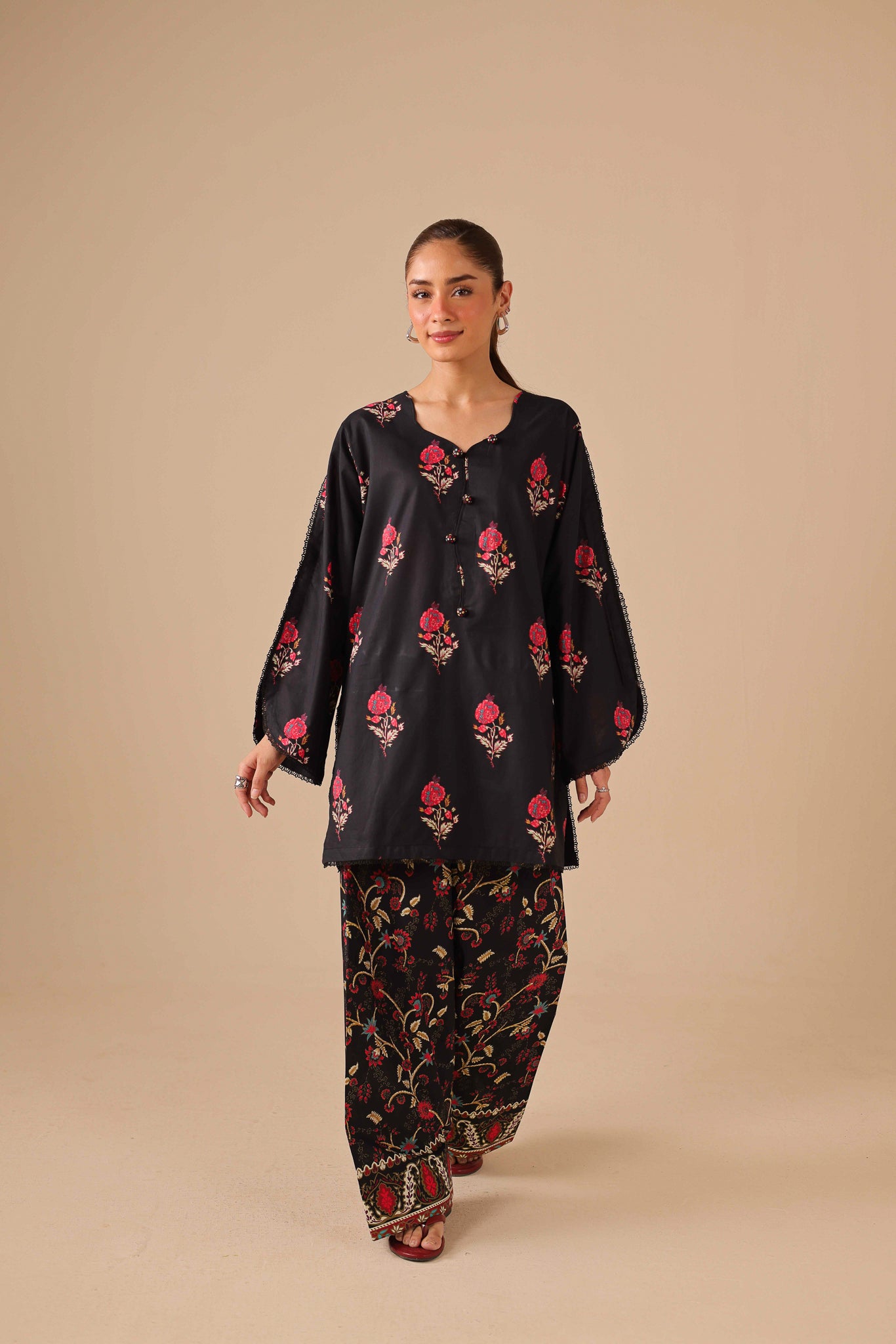 2PC Summer Lawn Dress - 42199