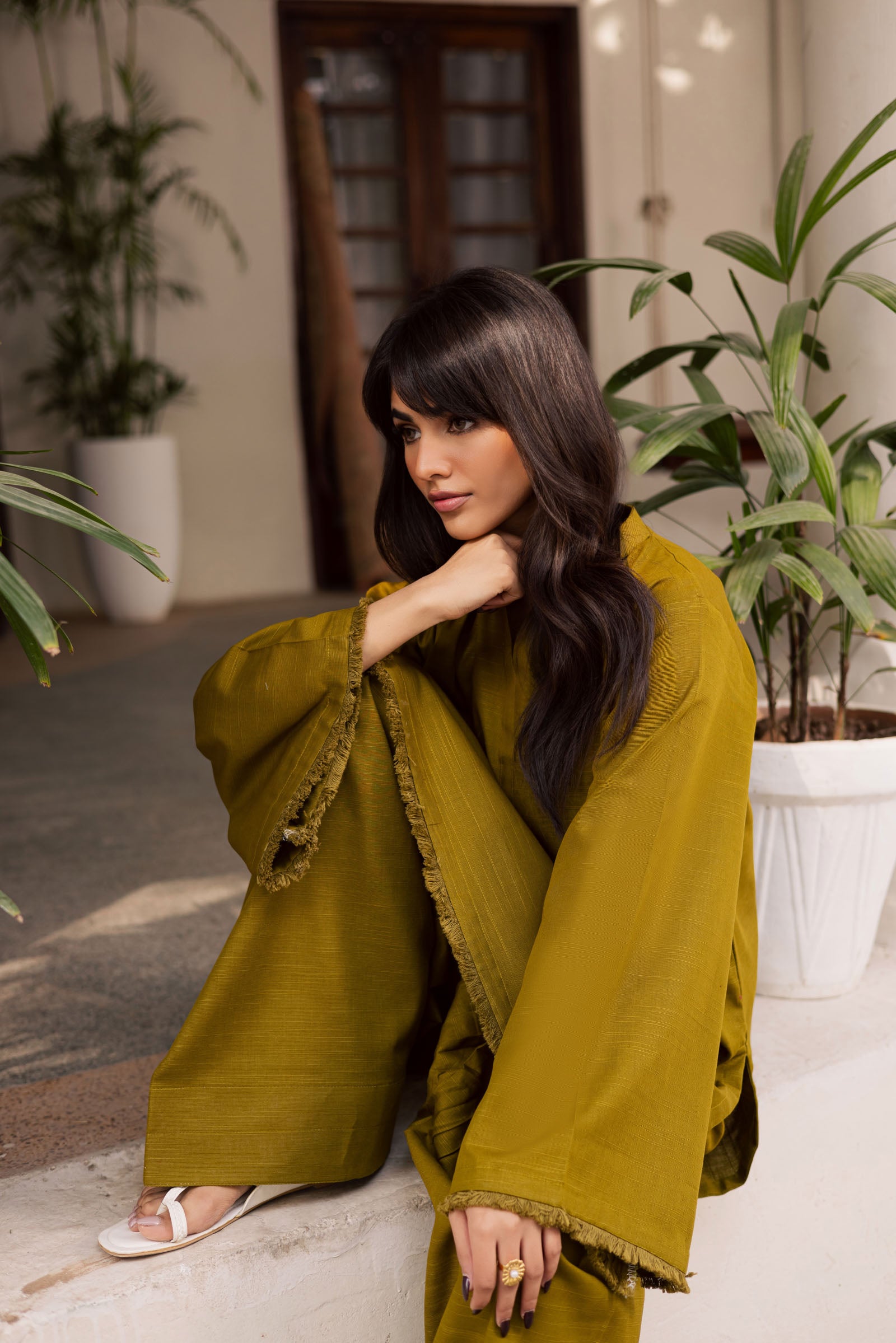 2 PC Khaddar Solid FSK 03 – Green