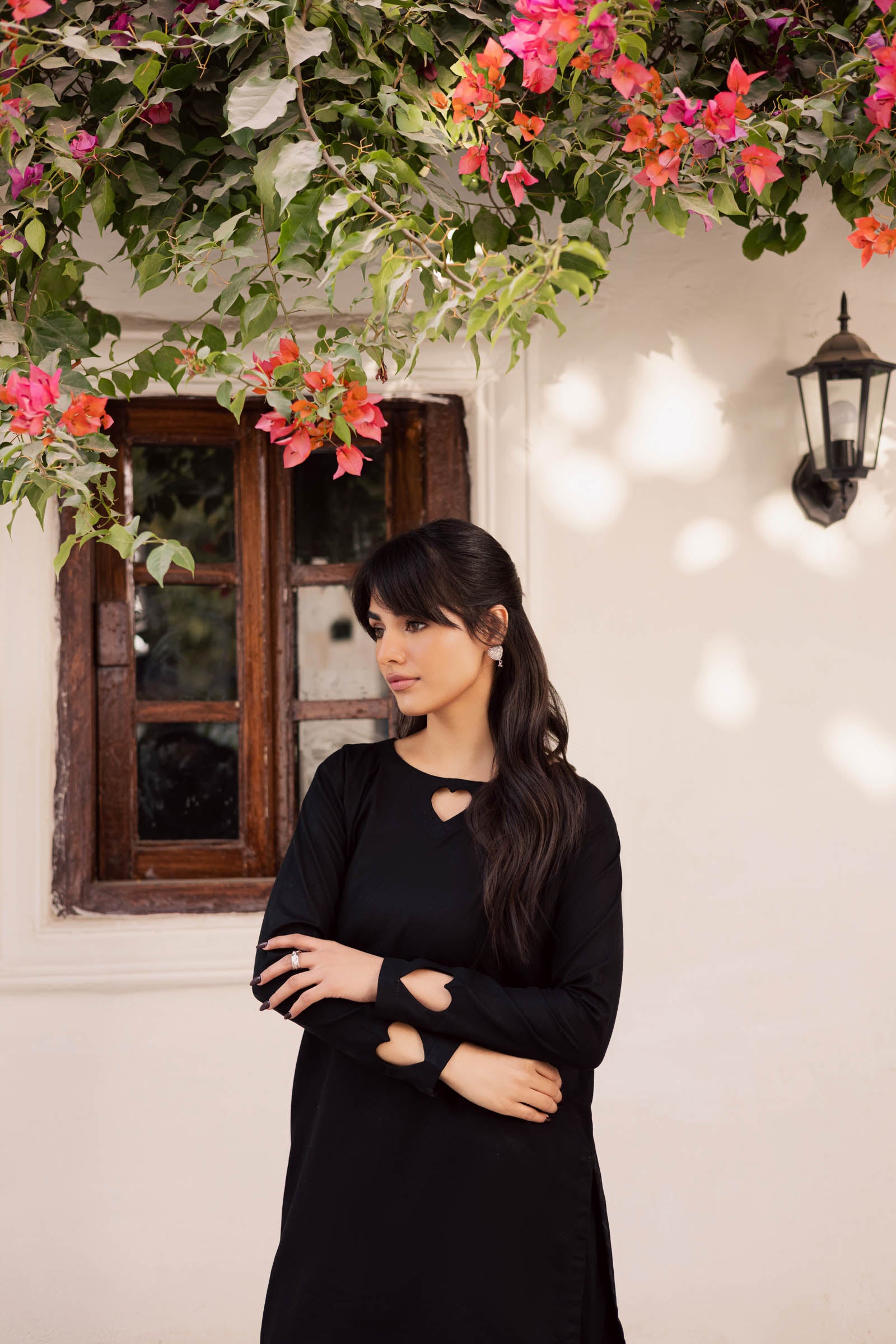 2PC Khaddar Solid HSK 06 – Black