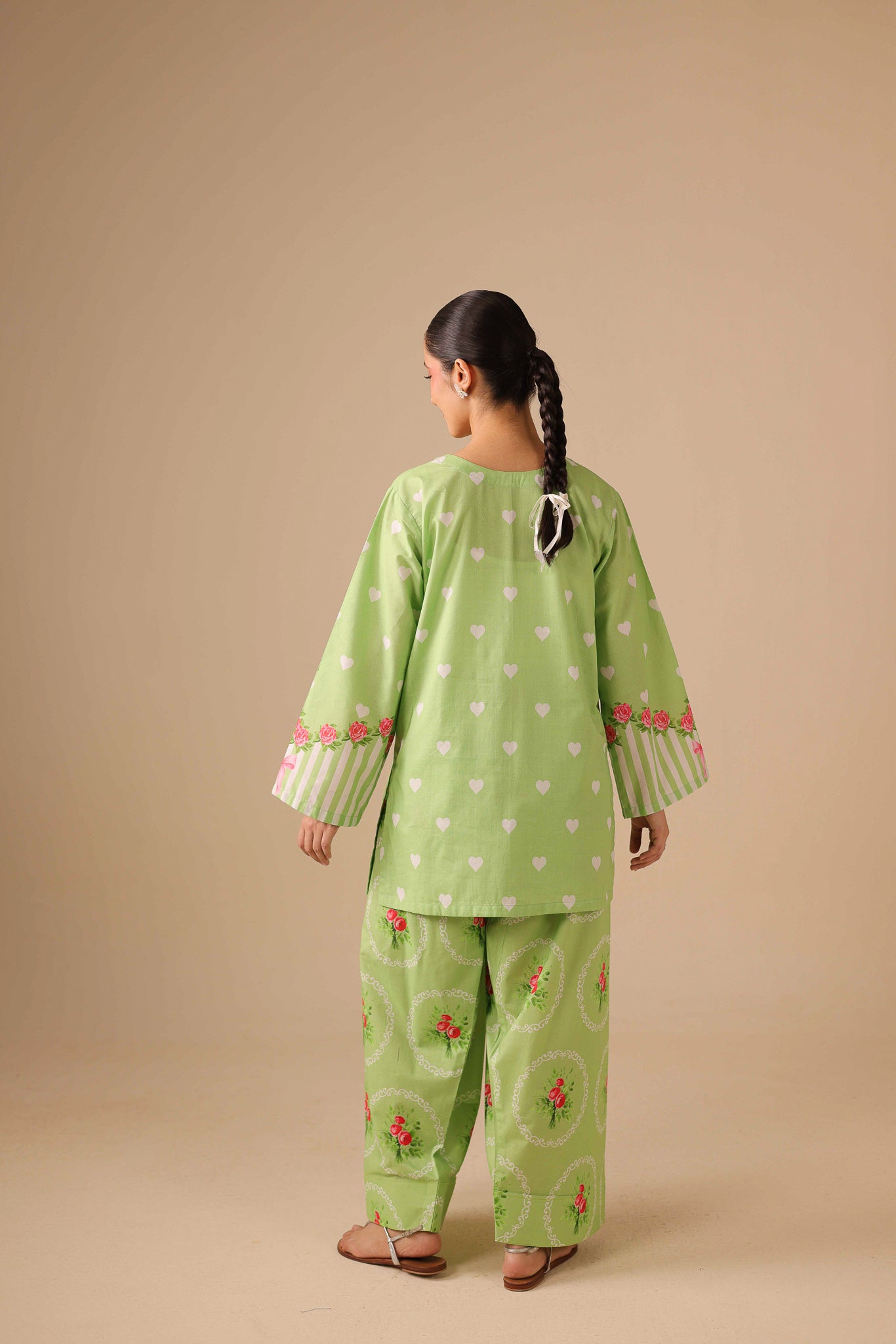 2PC Summer Lawn Dress - 44280