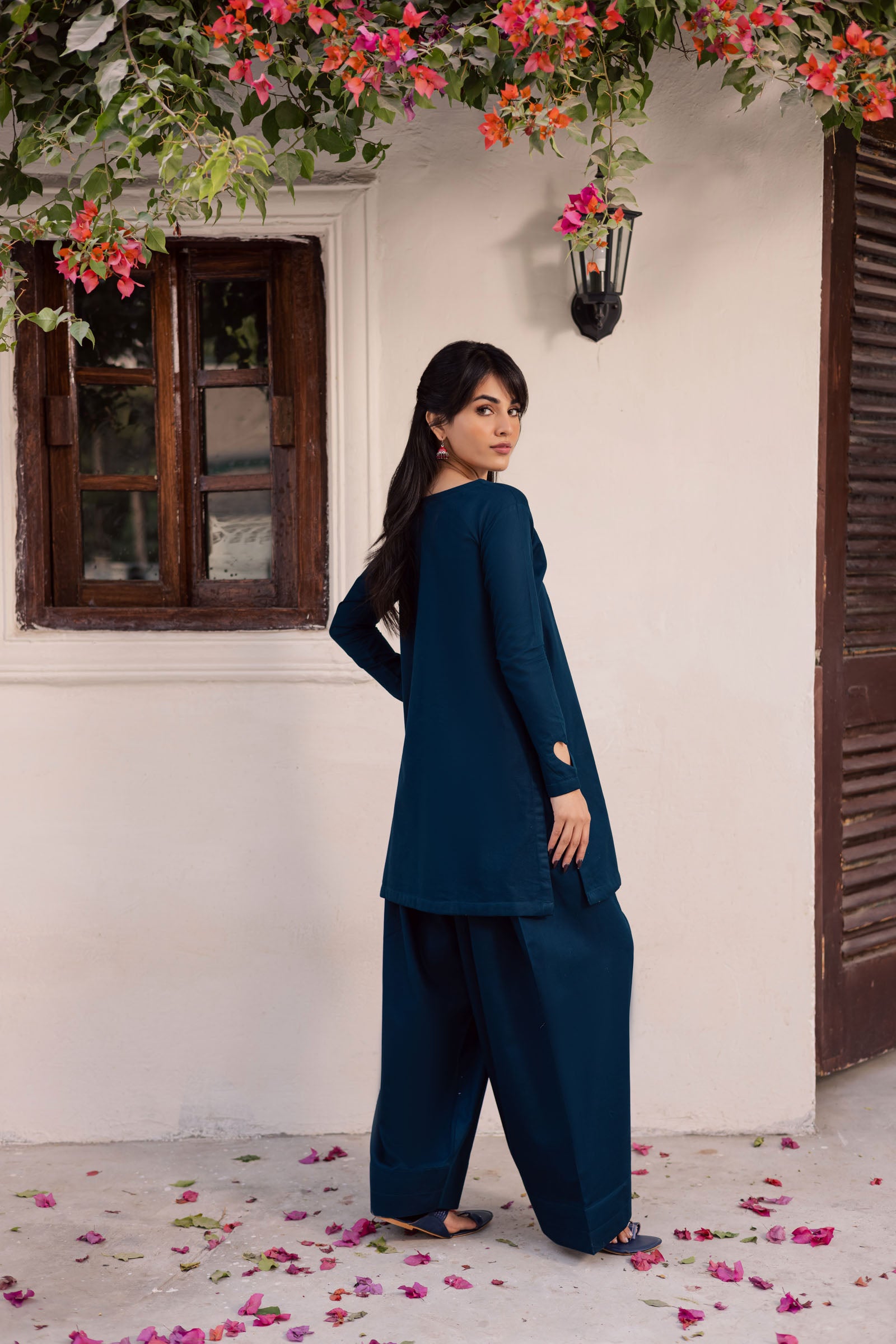 2PC Khaddar Solid HSK 06 – Teal