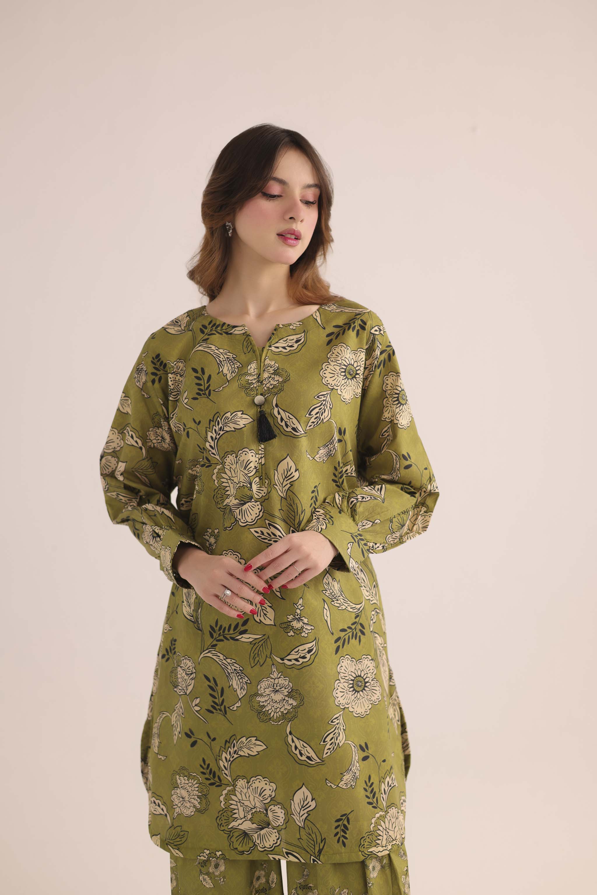 2PC Summer Lawn Dress- PRT L42183