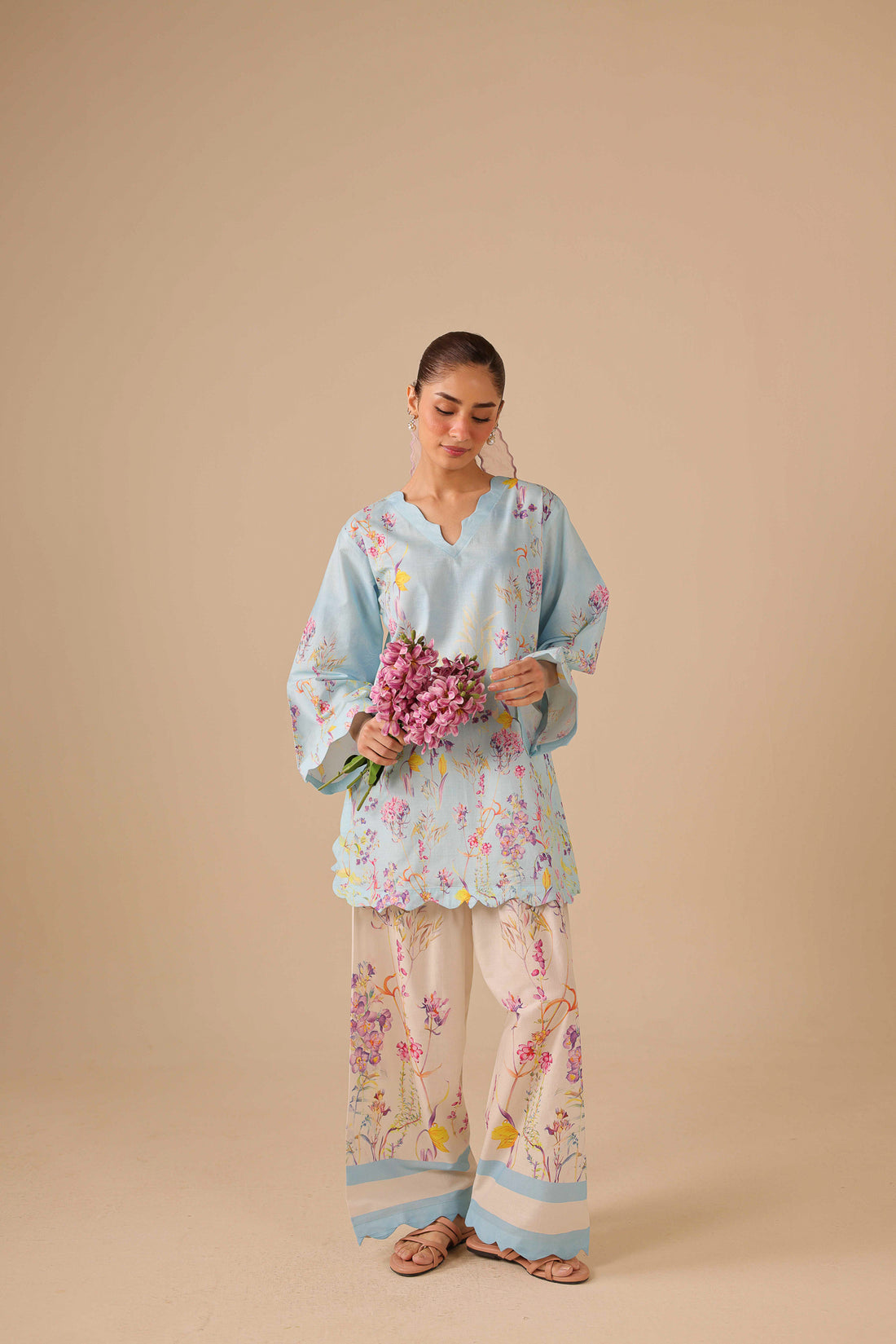 2PC Summer Lawn Dress - 44256