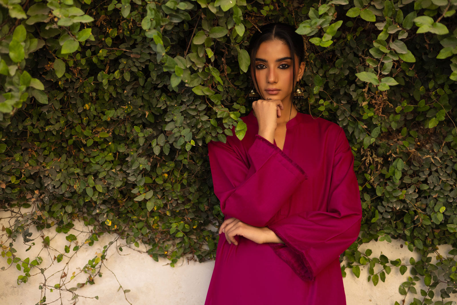 2 PC Khaddar Solid FSK 03 – Plum