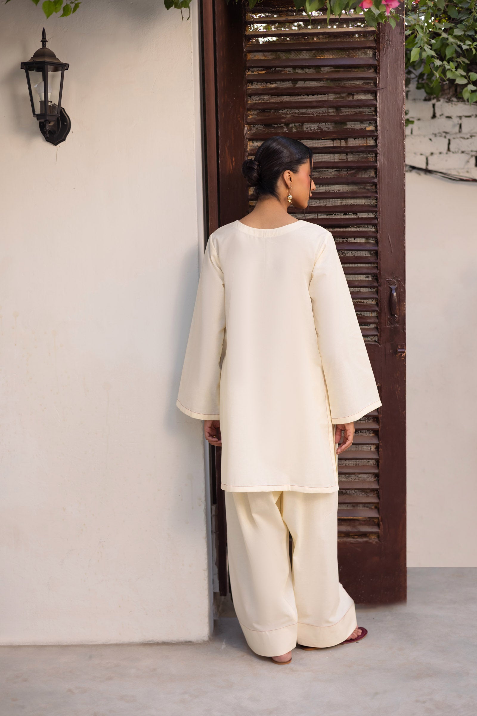 2 PC Khaddar Solid SCF 04 – Crème