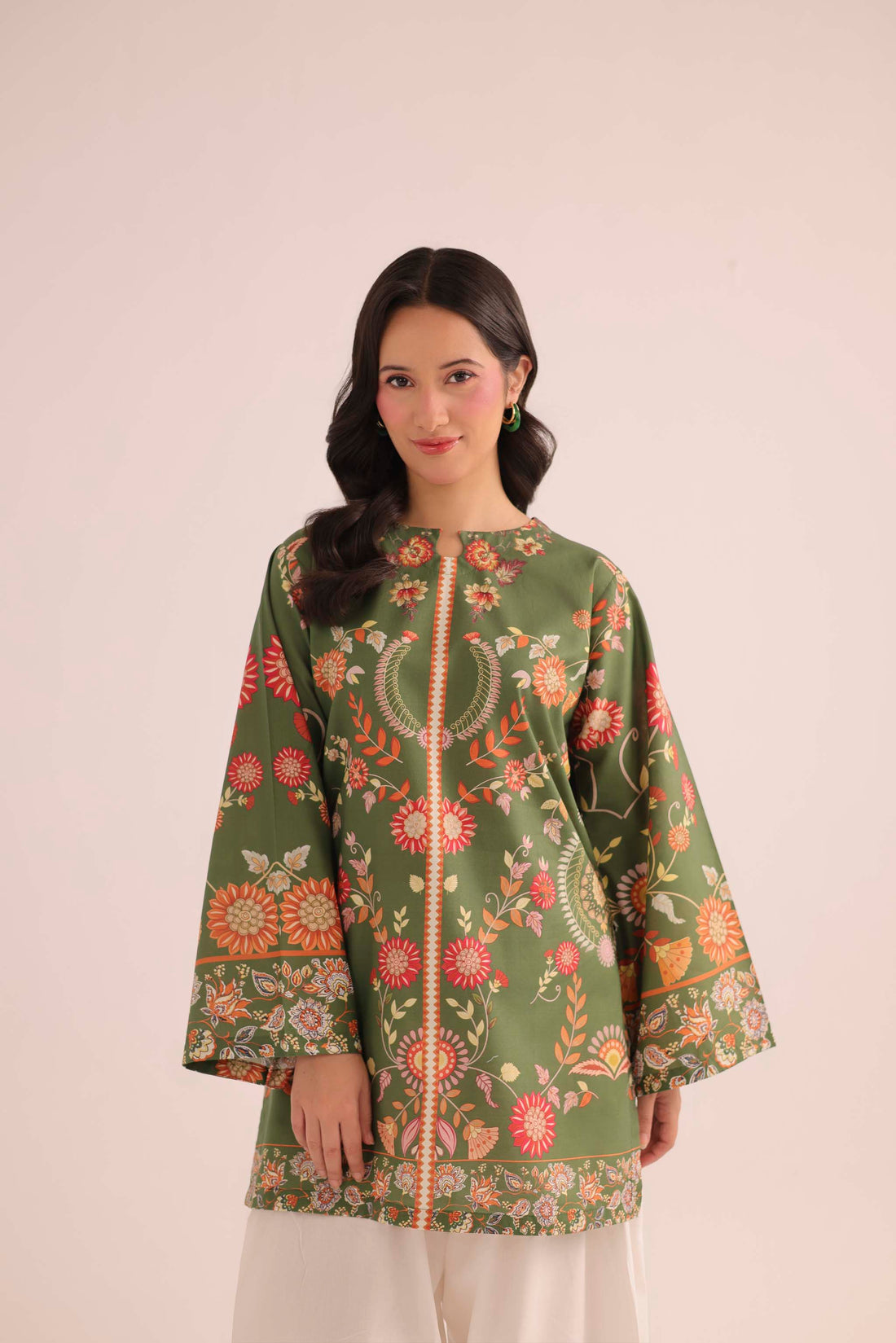 1PC Printed Lawn Kurta - PRT L43310