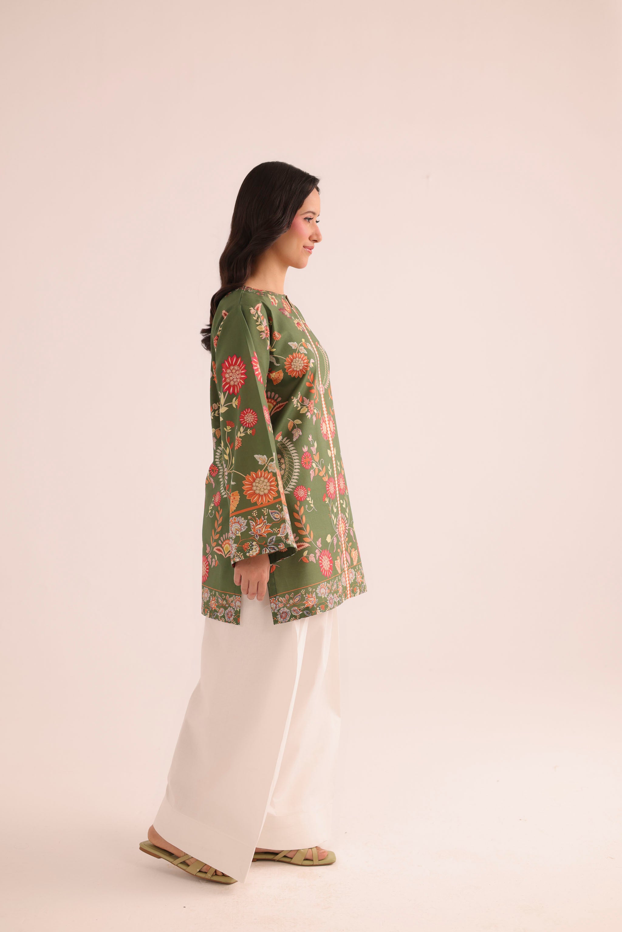 1PC Printed Lawn Kurta - PRT L43310