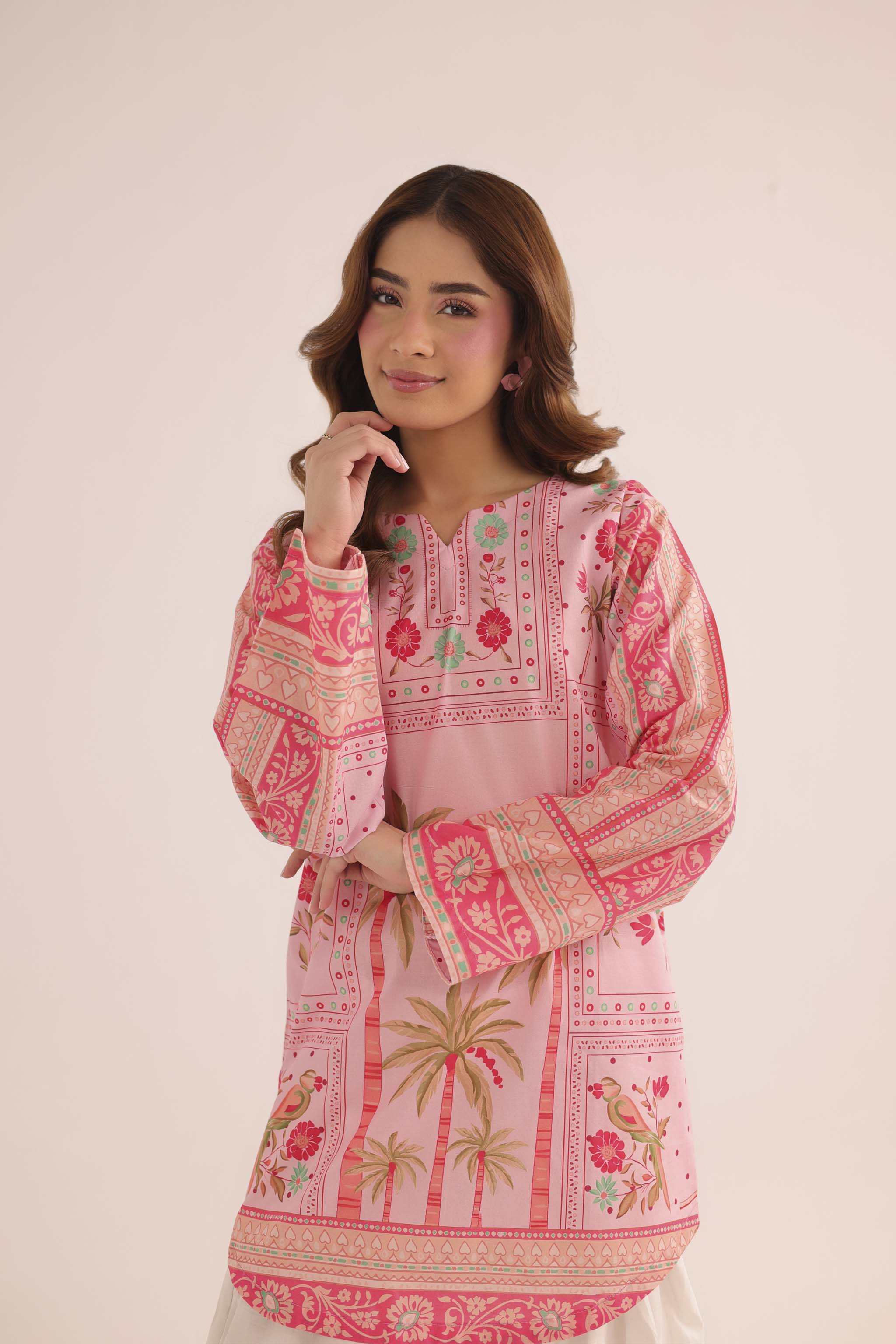 1PC Printed Lawn Kurta - PRT L43280