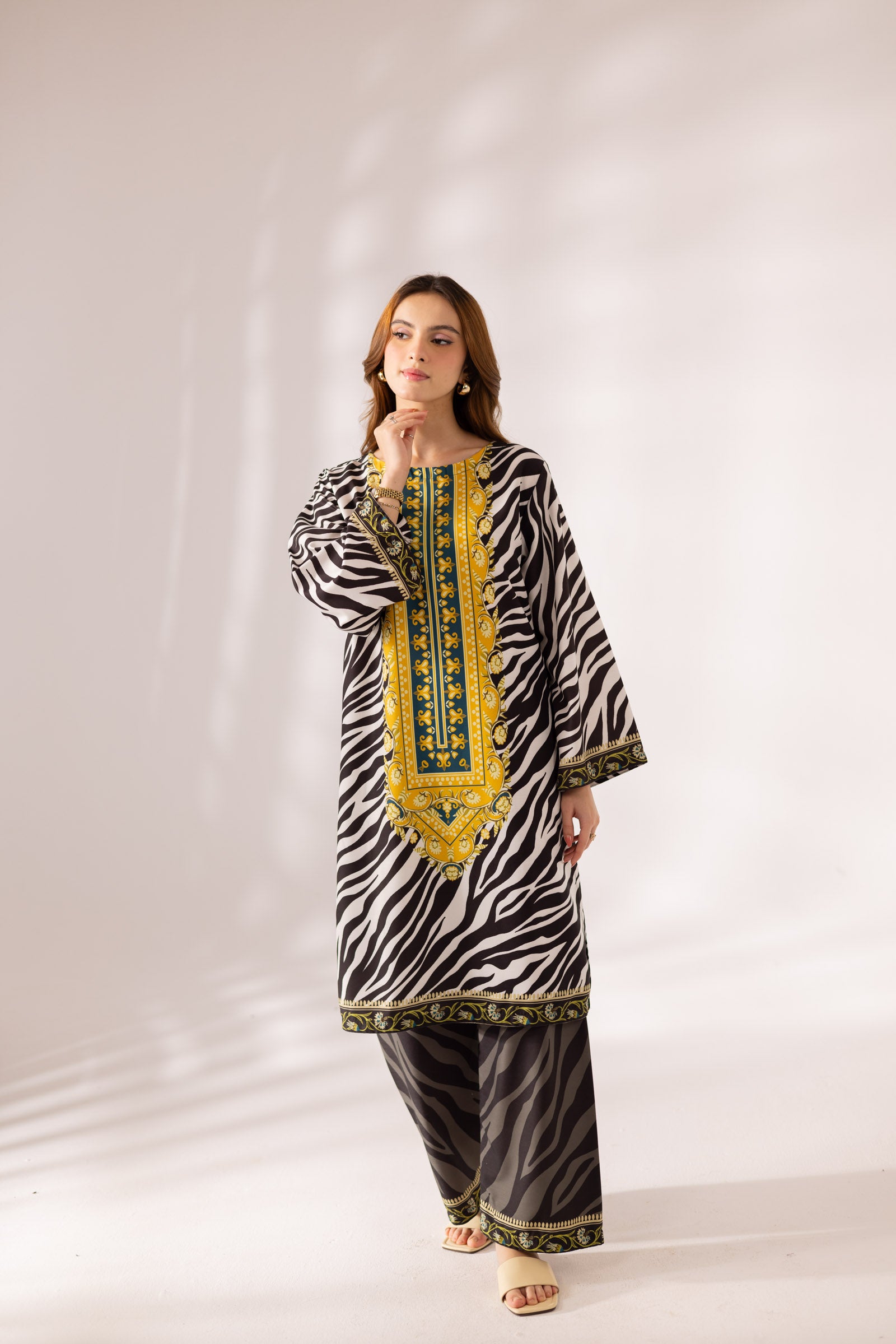 2PC Winter Dress- PRT SK34