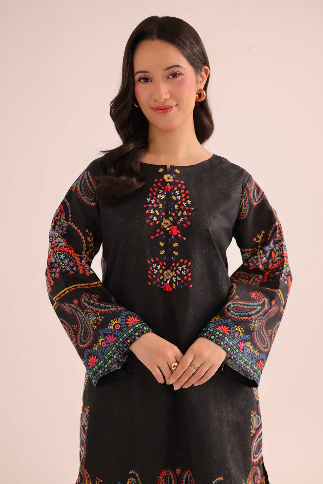 1PC Printed Lawn Kurta - PRT L43307