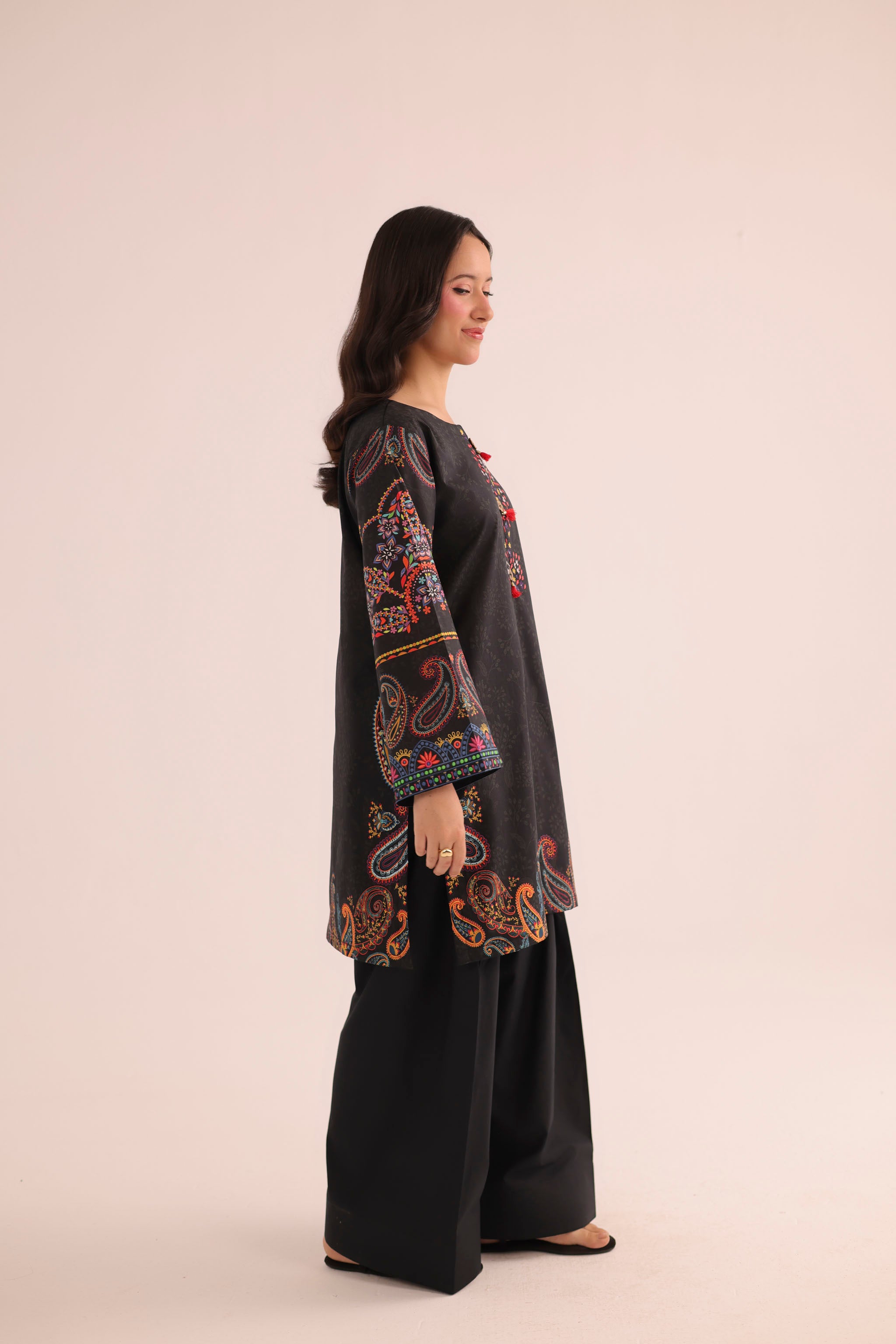 1PC Printed Lawn Kurta - PRT L43307