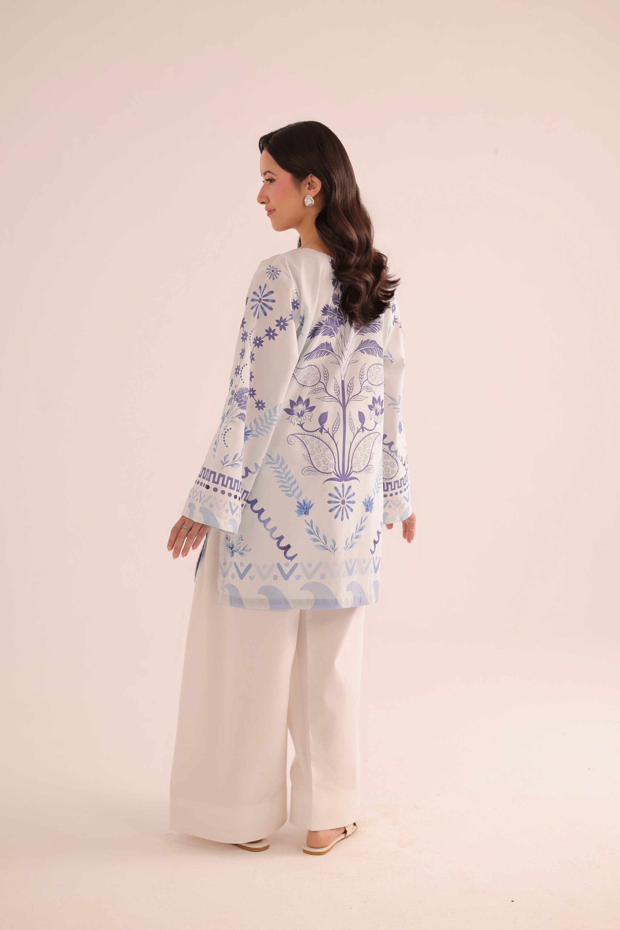 1PC Printed Lawn Kurta - PRT L43313