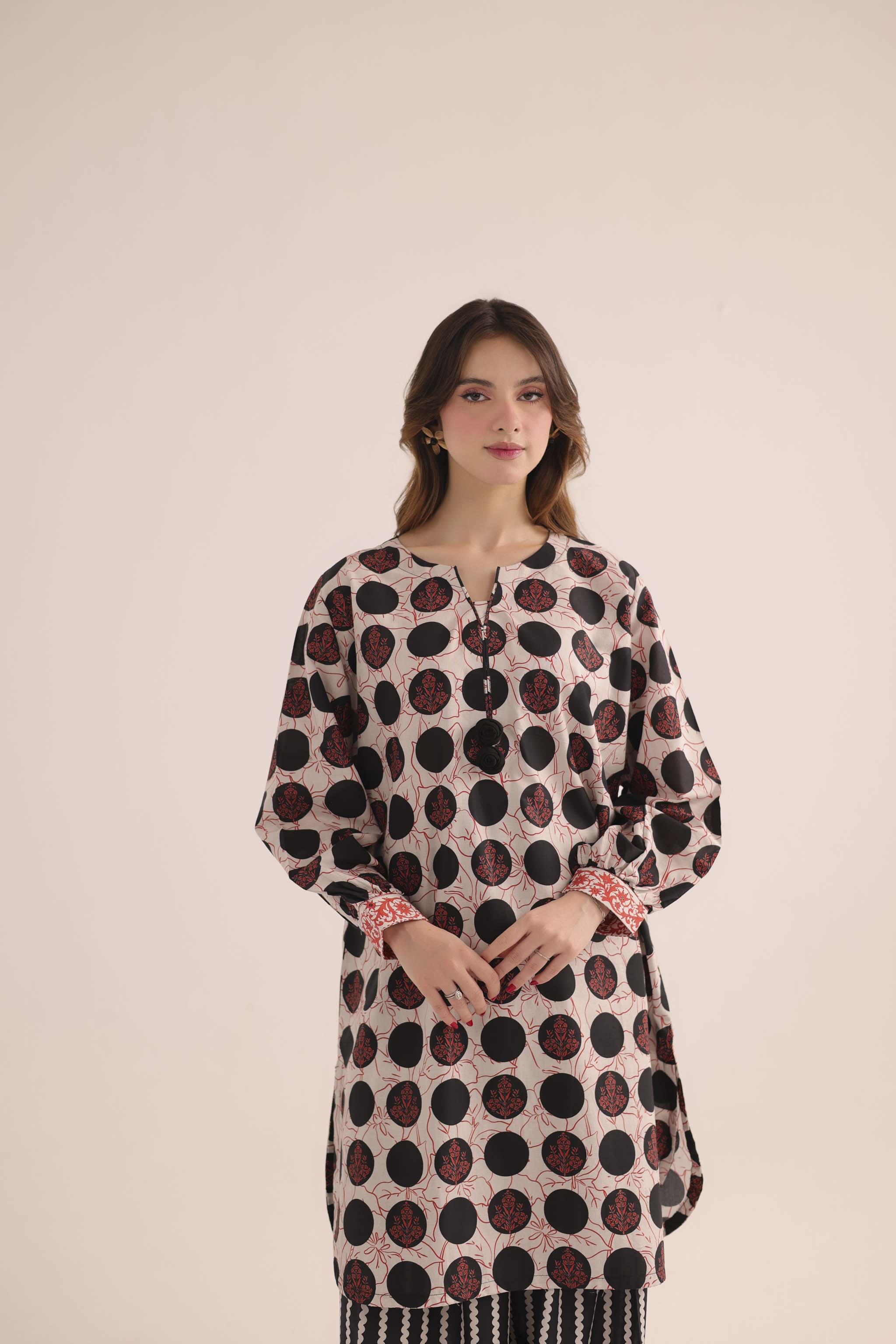 2PC Summer Lawn Dress- PRT L42178