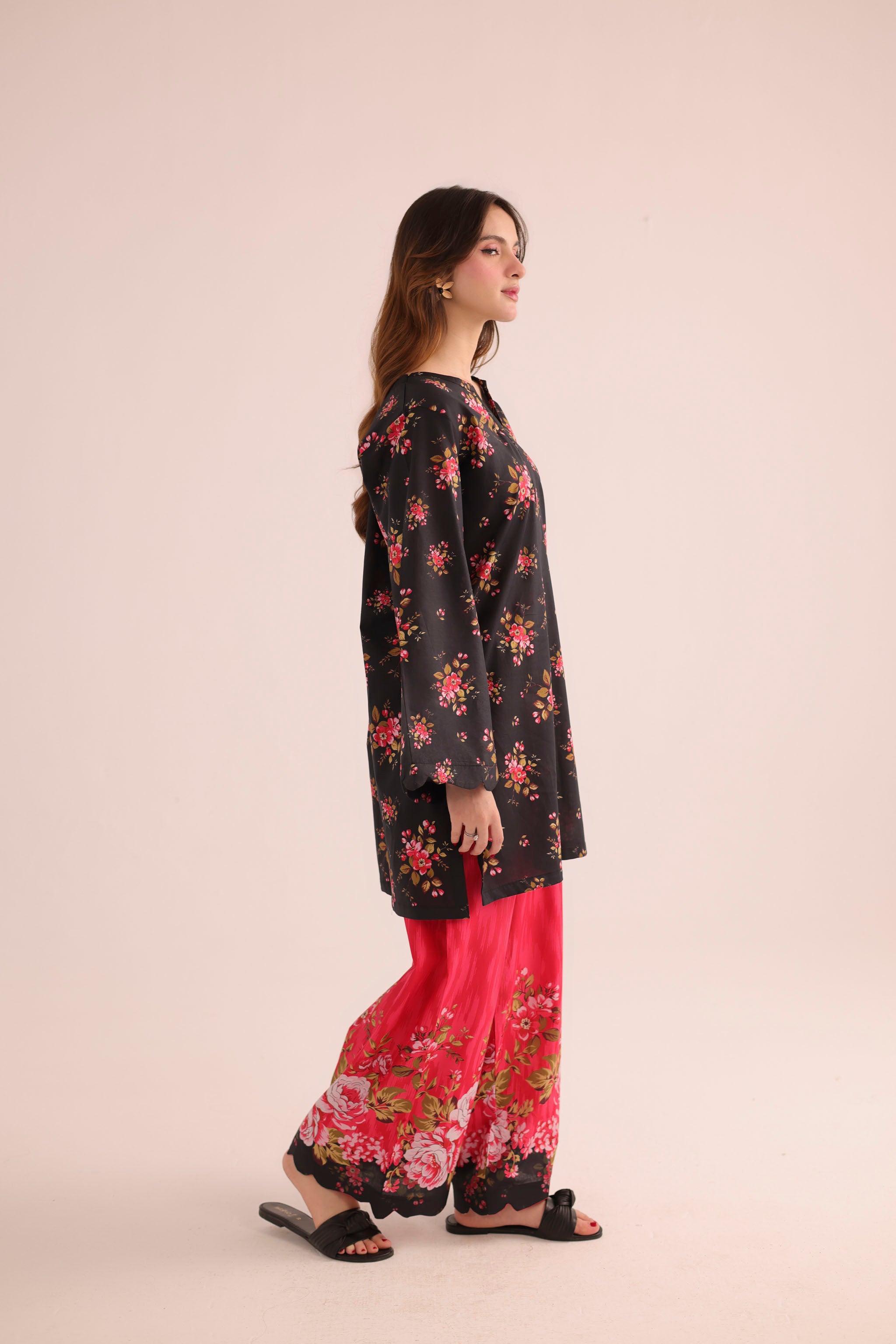 2PC Summer Lawn Dress- PRT L42978