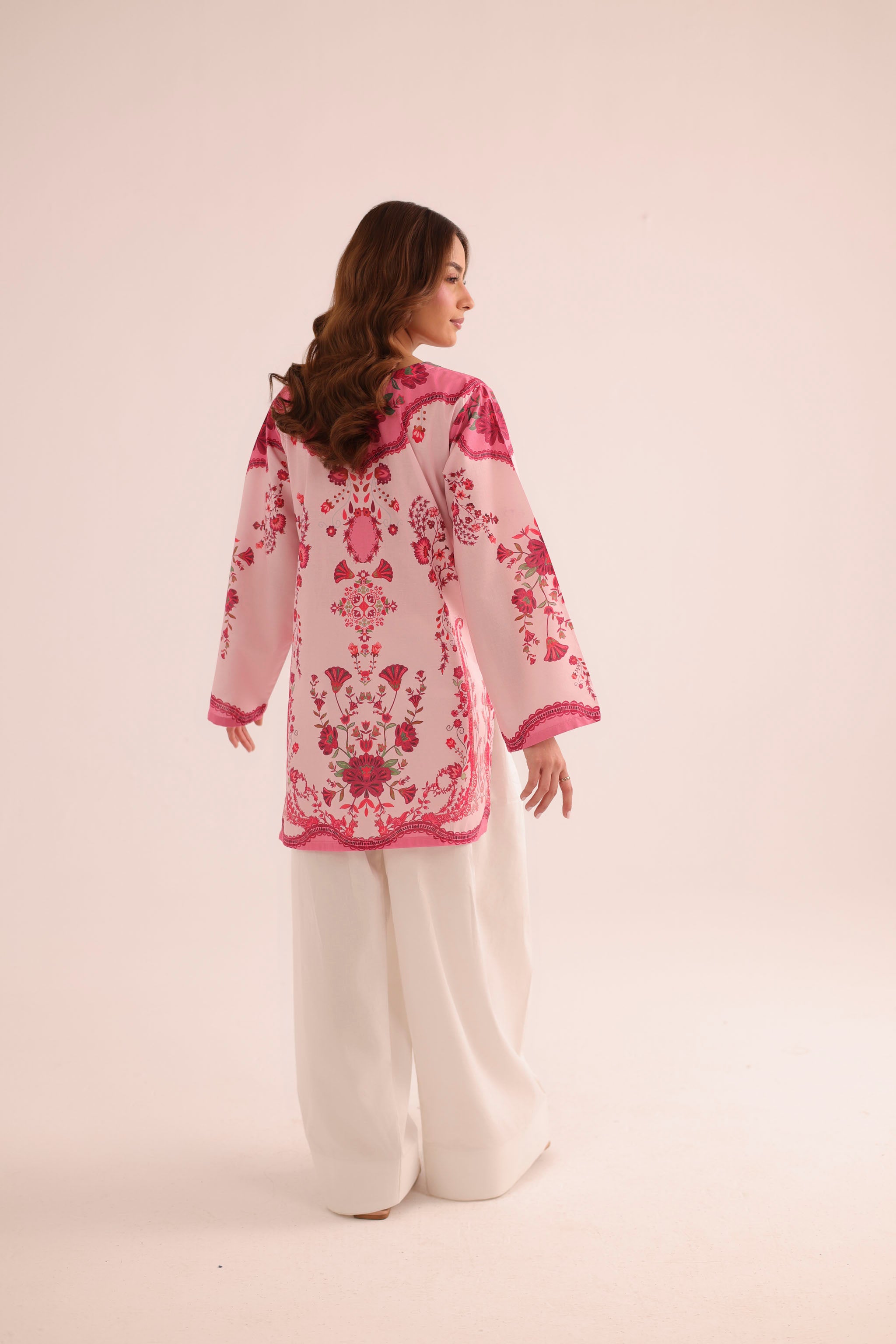 1PC Printed Lawn Kurta - PRT L43292