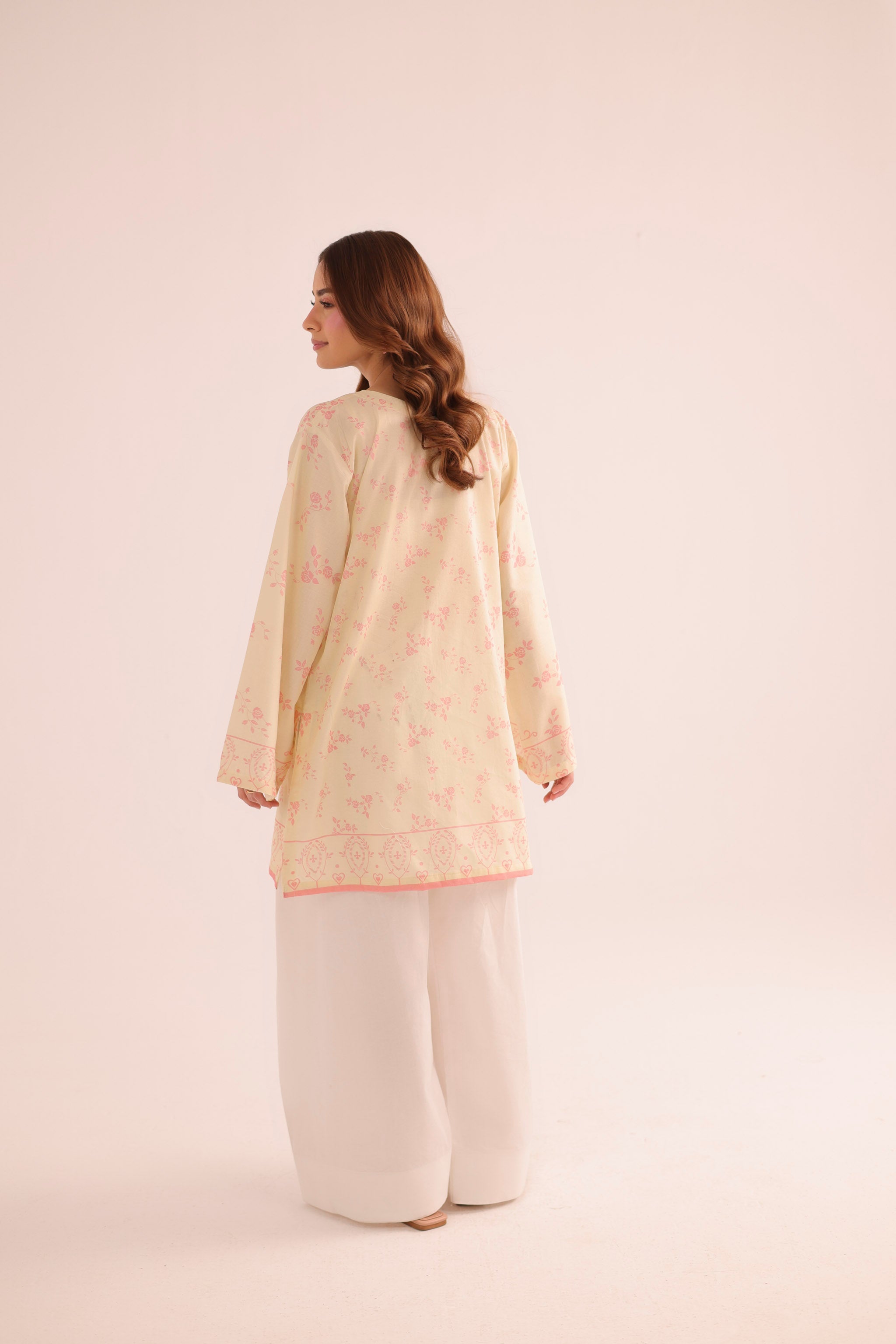 1PC Printed Lawn Kurta - PRT L43289