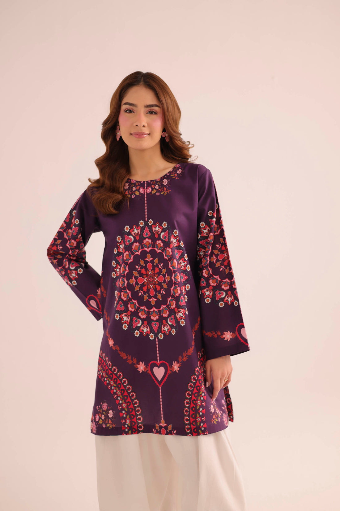 1PC Printed Lawn Kurta - PRT L43305