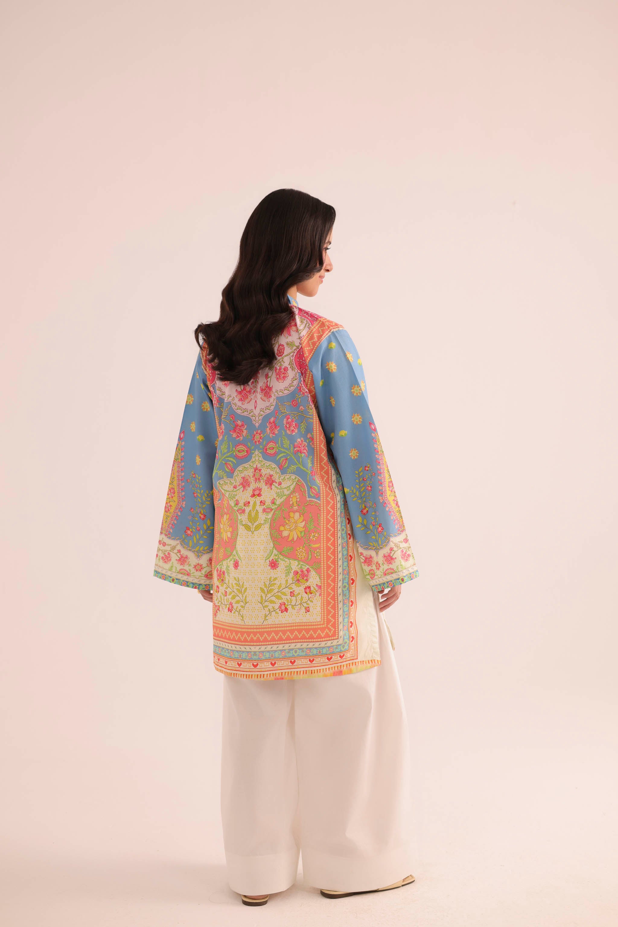 1PC Printed Lawn Kurta - PRT L43296