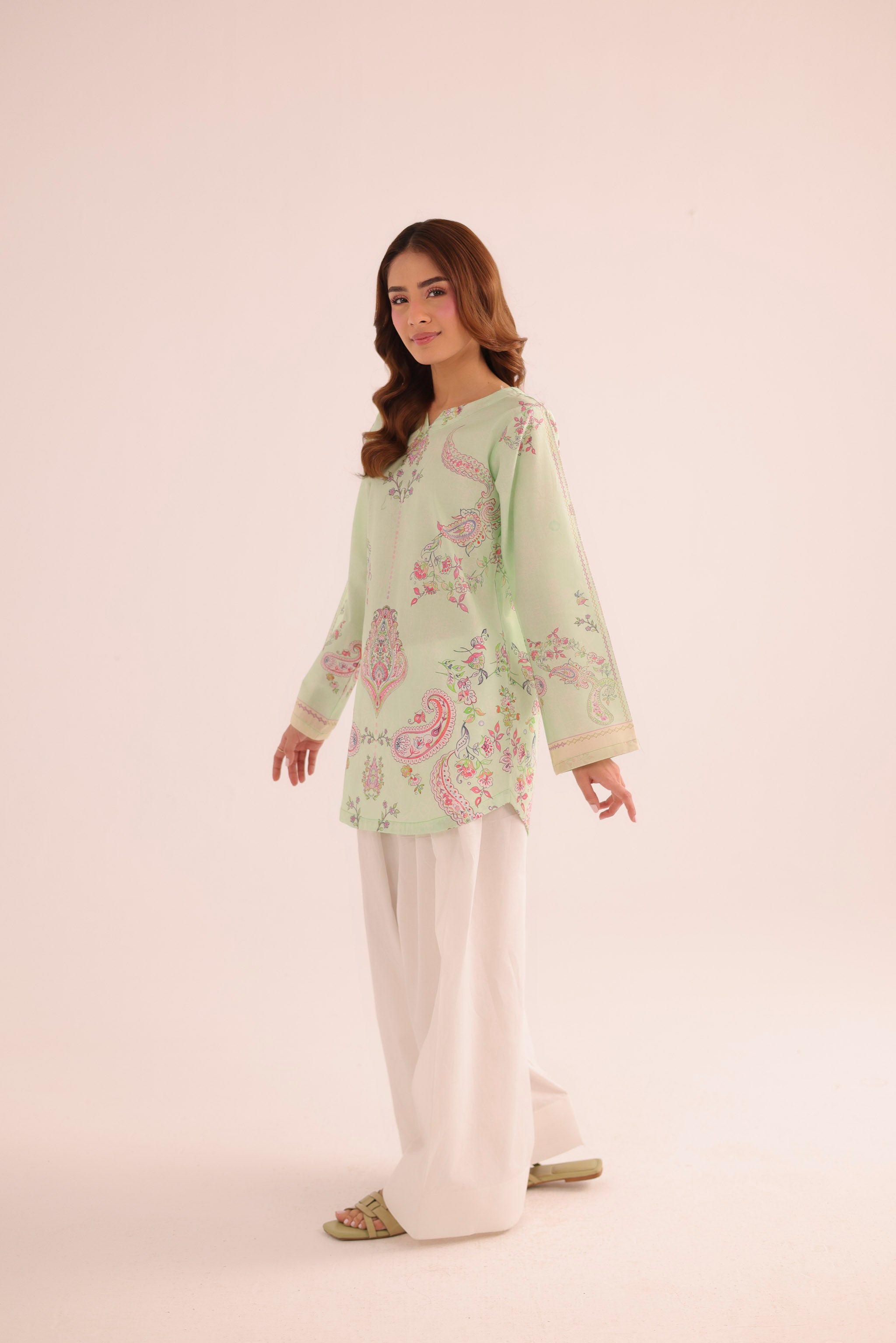 1PC Printed Lawn Kurta - PRT L43276