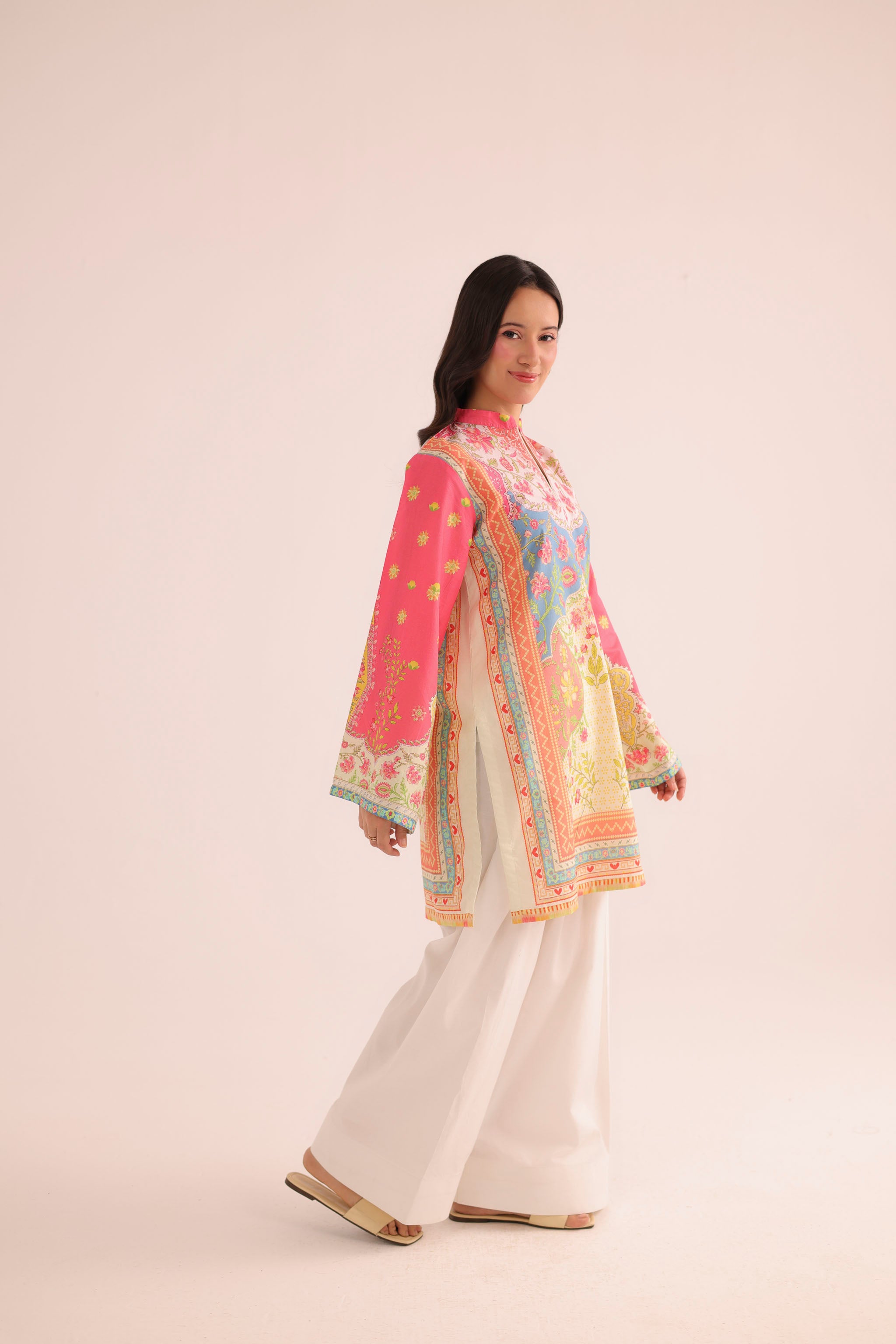 1PC Printed Lawn Kurta - PRT L43297